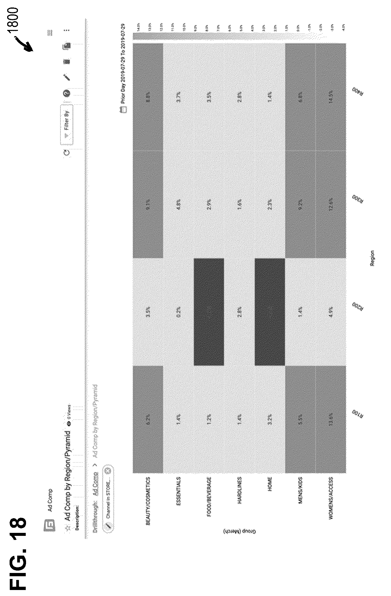 Patent US11847170 Figure 18 – Data visualization tool with guided visualization creation and secure publication features, and graphical user interface thereof