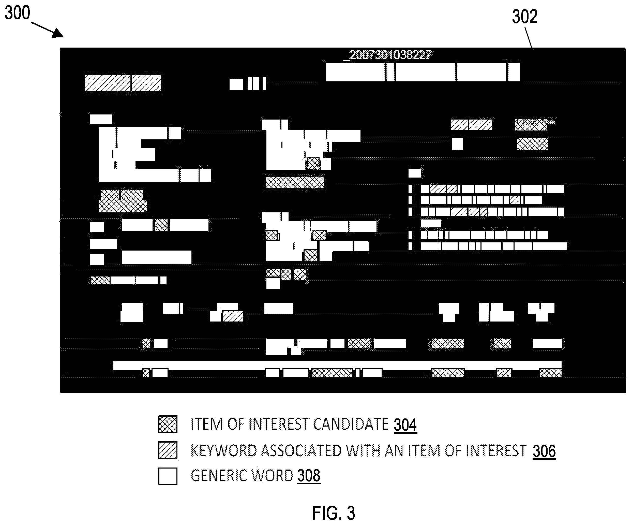 Patent US11847175 Figure 3 – Table row identification using machine learning