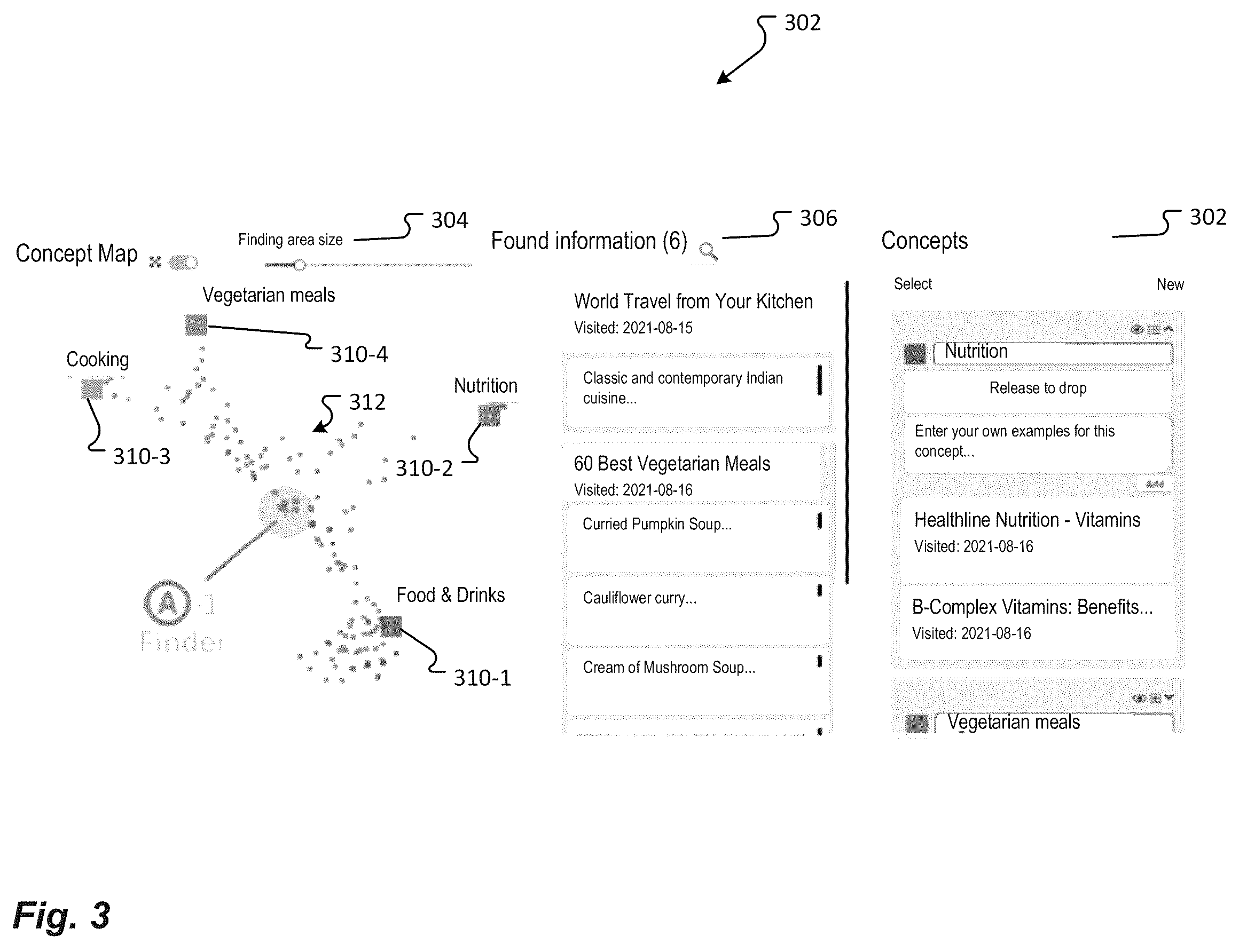 Patent US11847178 Figure 3 – Document re-finding system