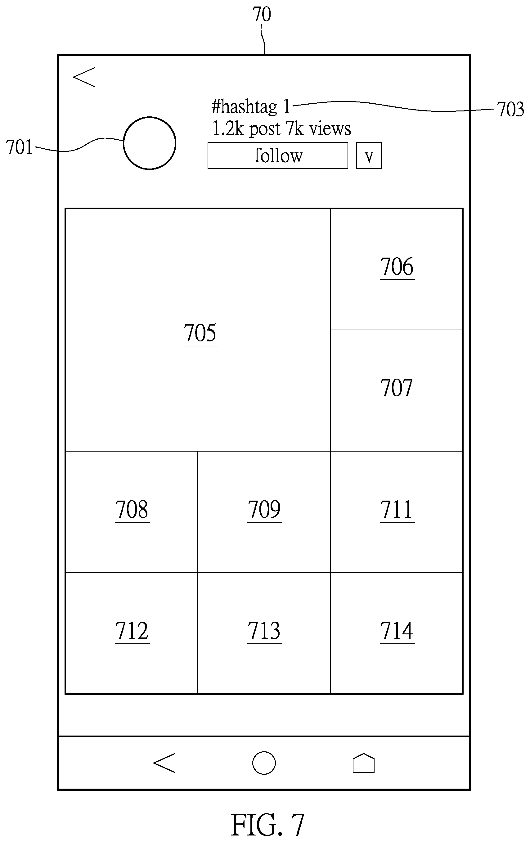 Patent US11847180 Figure 7 – Method and system for recommending location-based digital content