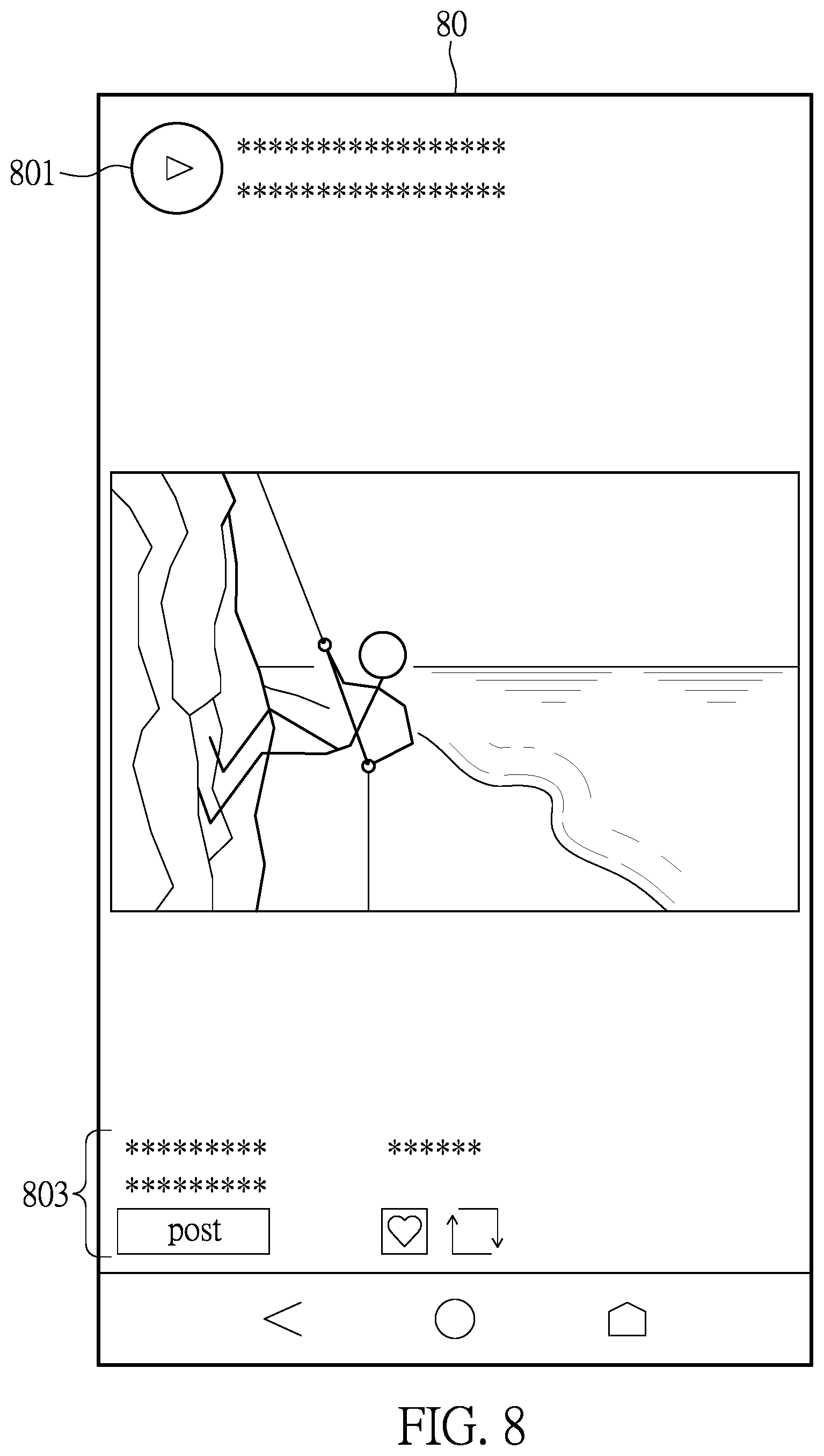 Patent US11847180 Figure 8 – Method and system for recommending location-based digital content