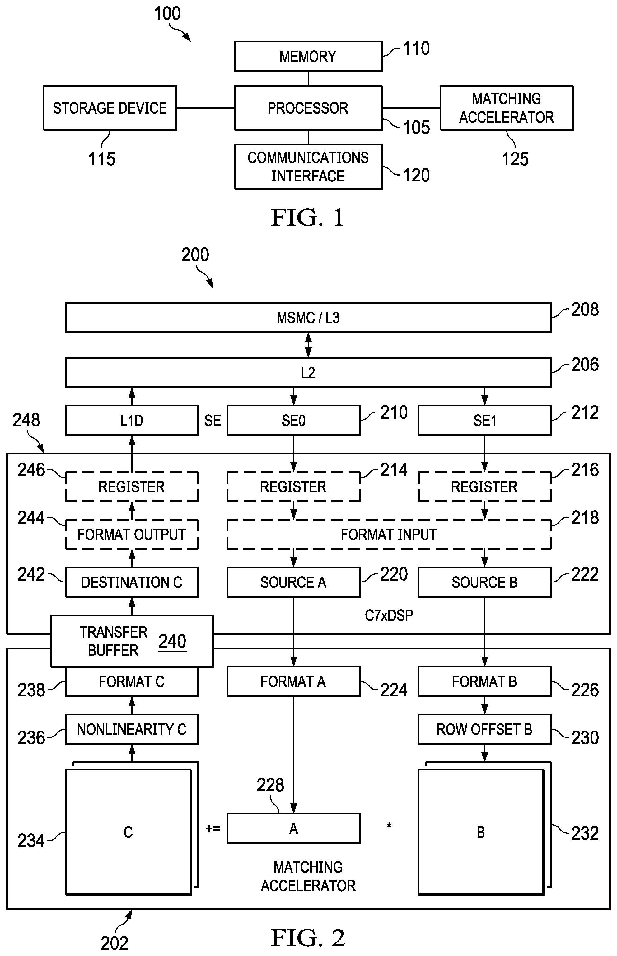 Patent US11847184 — Two-way descriptor matching on deep learning accelerator — Figure 1
