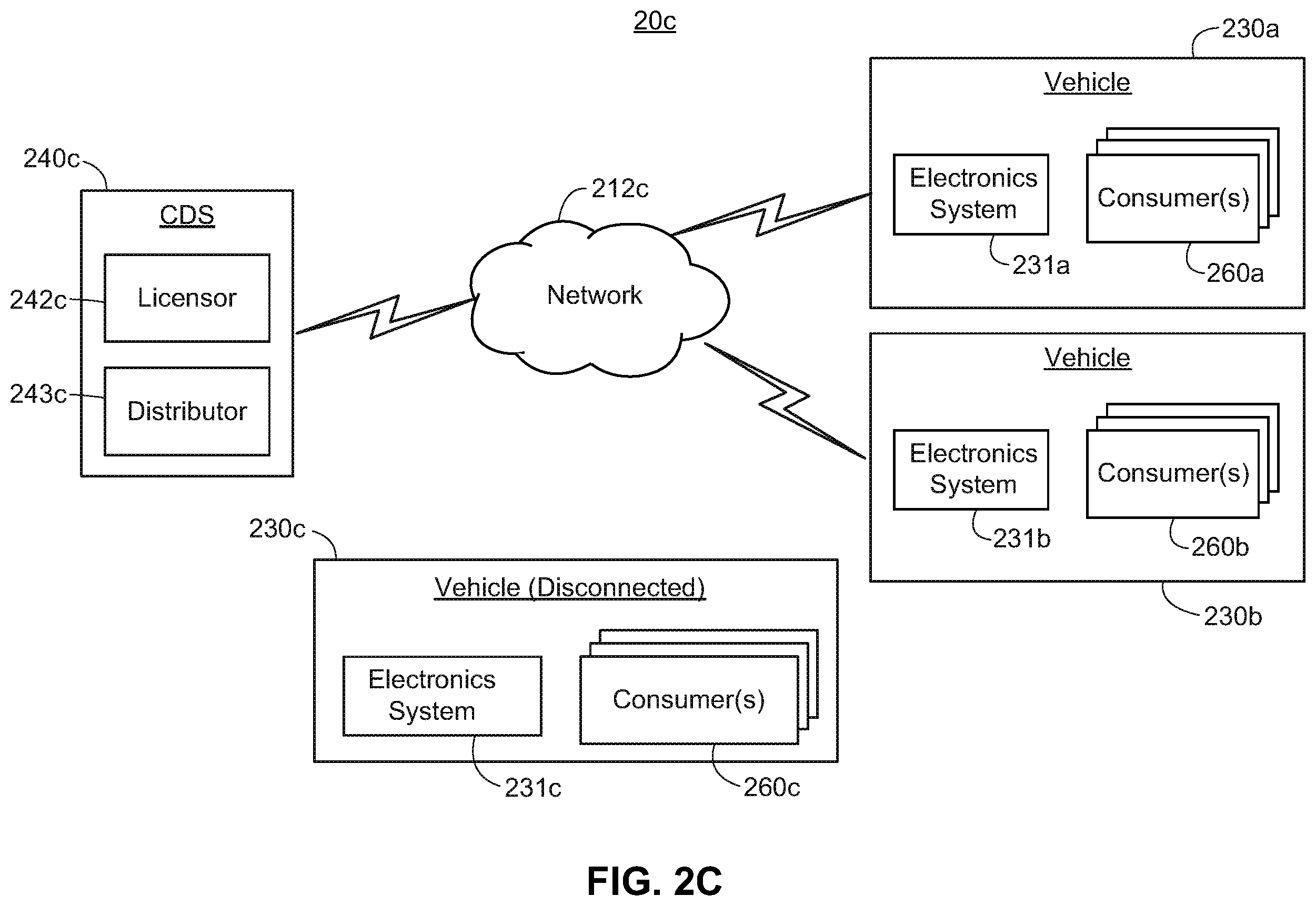 Patent US11847192 Figure 6 – In-vehicle content delivery system operable in autonomous mode and non-autonomous mode