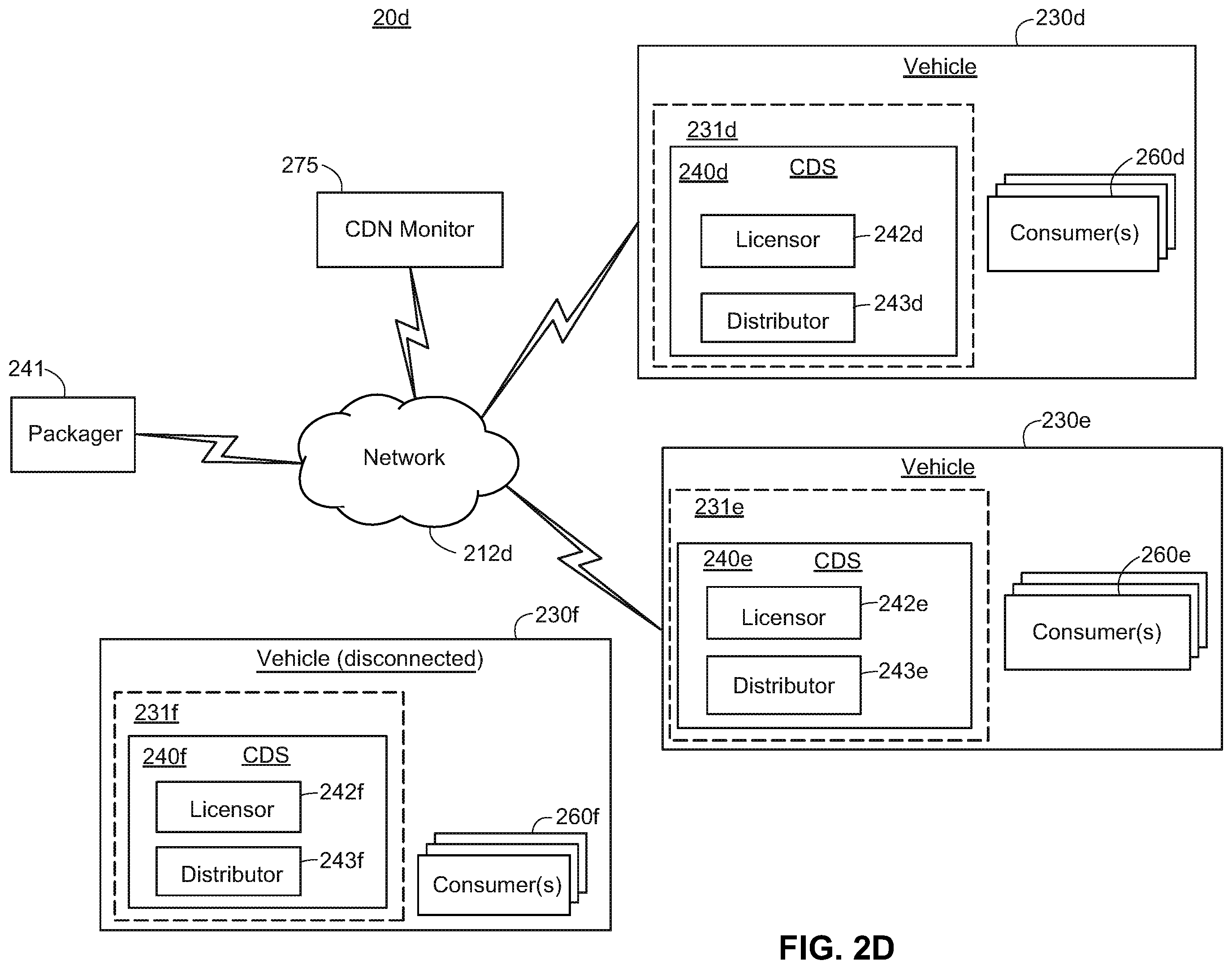 Patent US11847192 Figure 7 – In-vehicle content delivery system operable in autonomous mode and non-autonomous mode