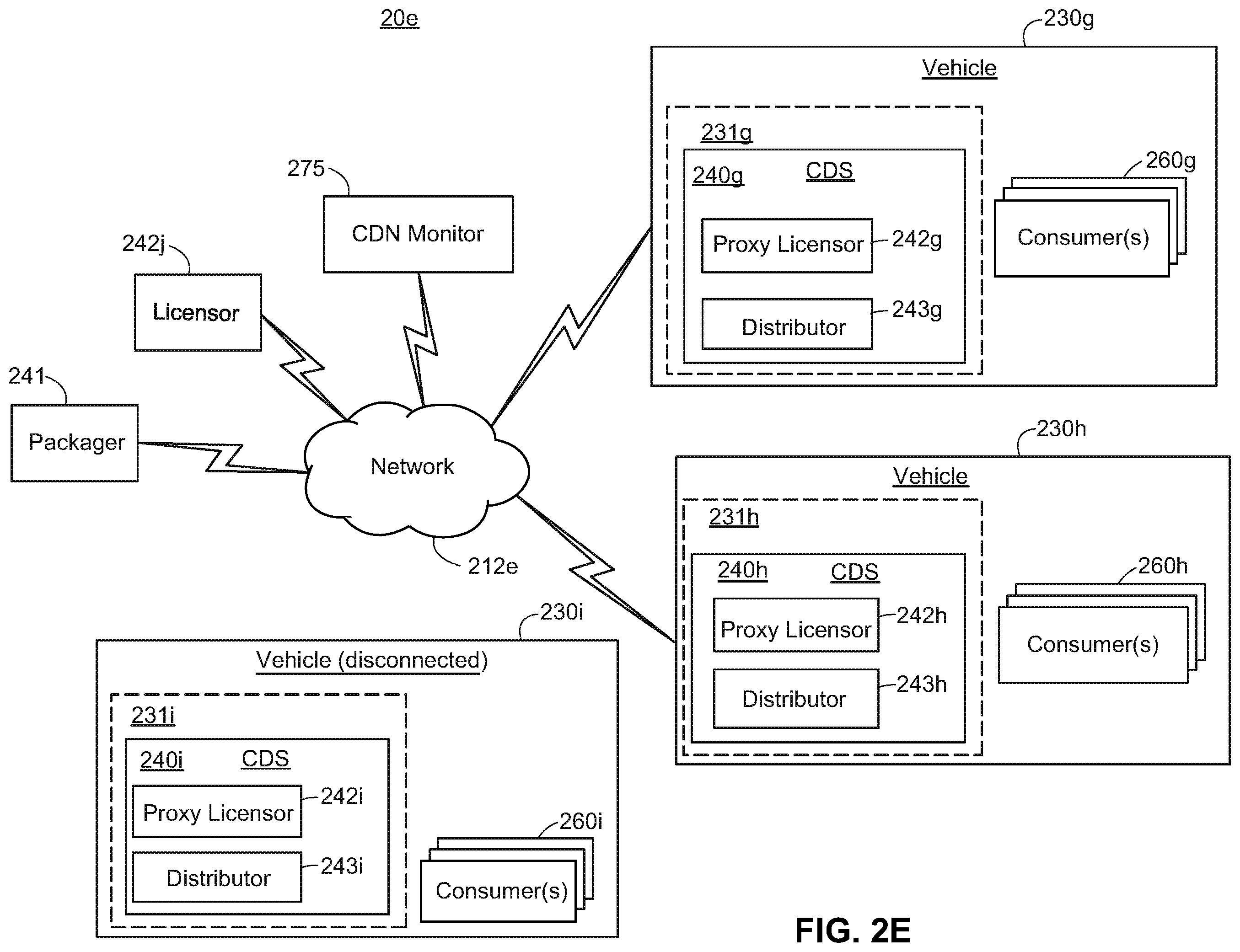 Patent US11847192 Figure 8 – In-vehicle content delivery system operable in autonomous mode and non-autonomous mode