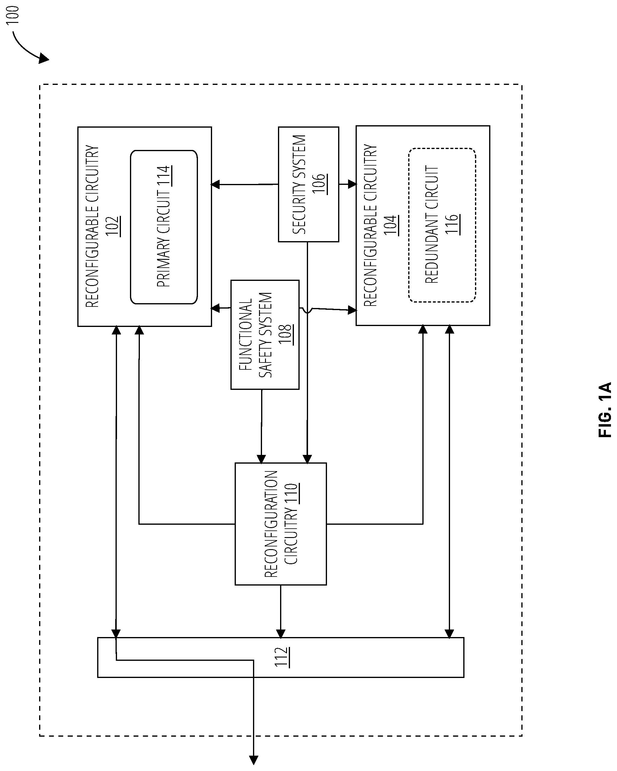 Patent US11847211 — Agile reconfigurable approach for real-time replacement of on-chip safety-critical modules — Figure 1