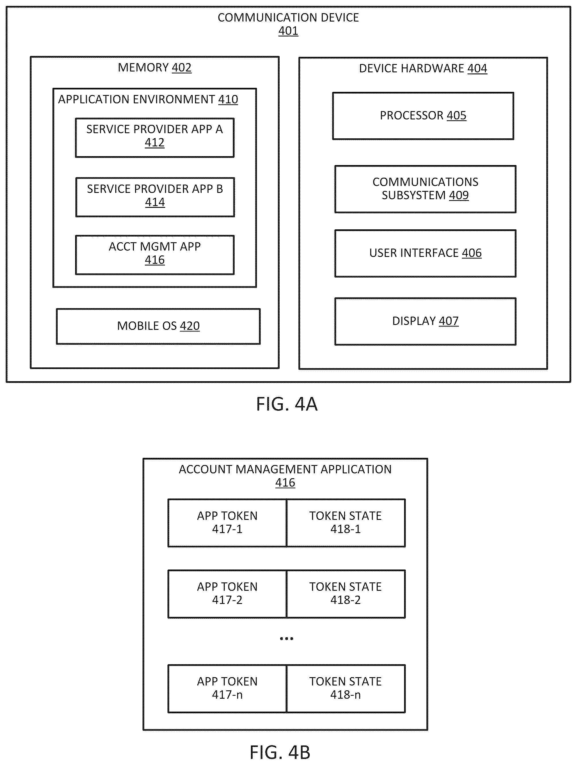 Patent US11847233 Figure 5 – Token state synchronization
