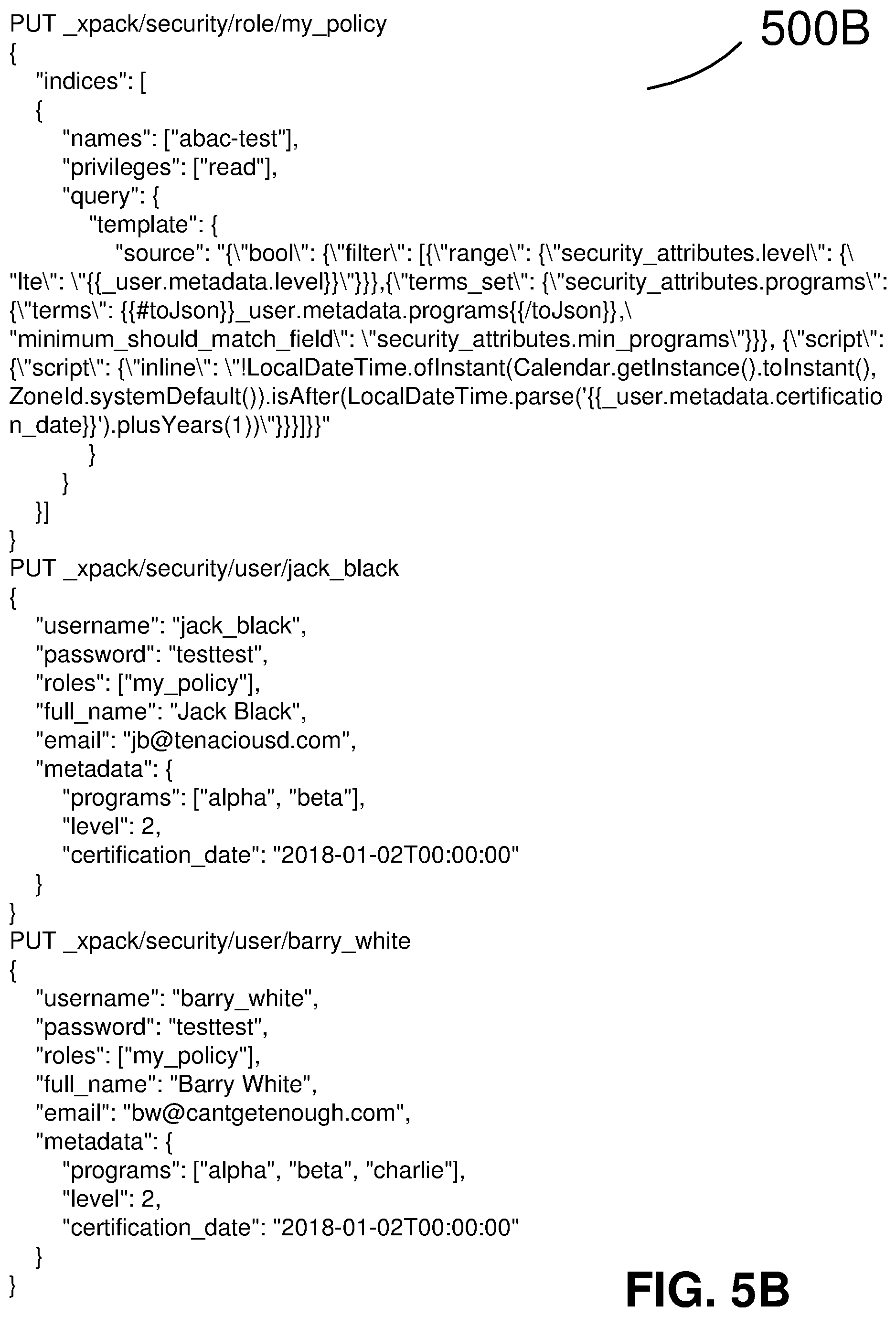 Patent US11847239 Figure 6 – Document-level attribute-based access control