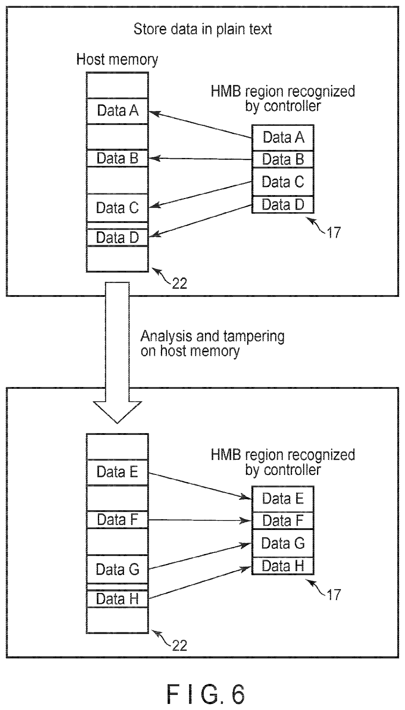 Patent US11847243 Figure 5 – Memory system