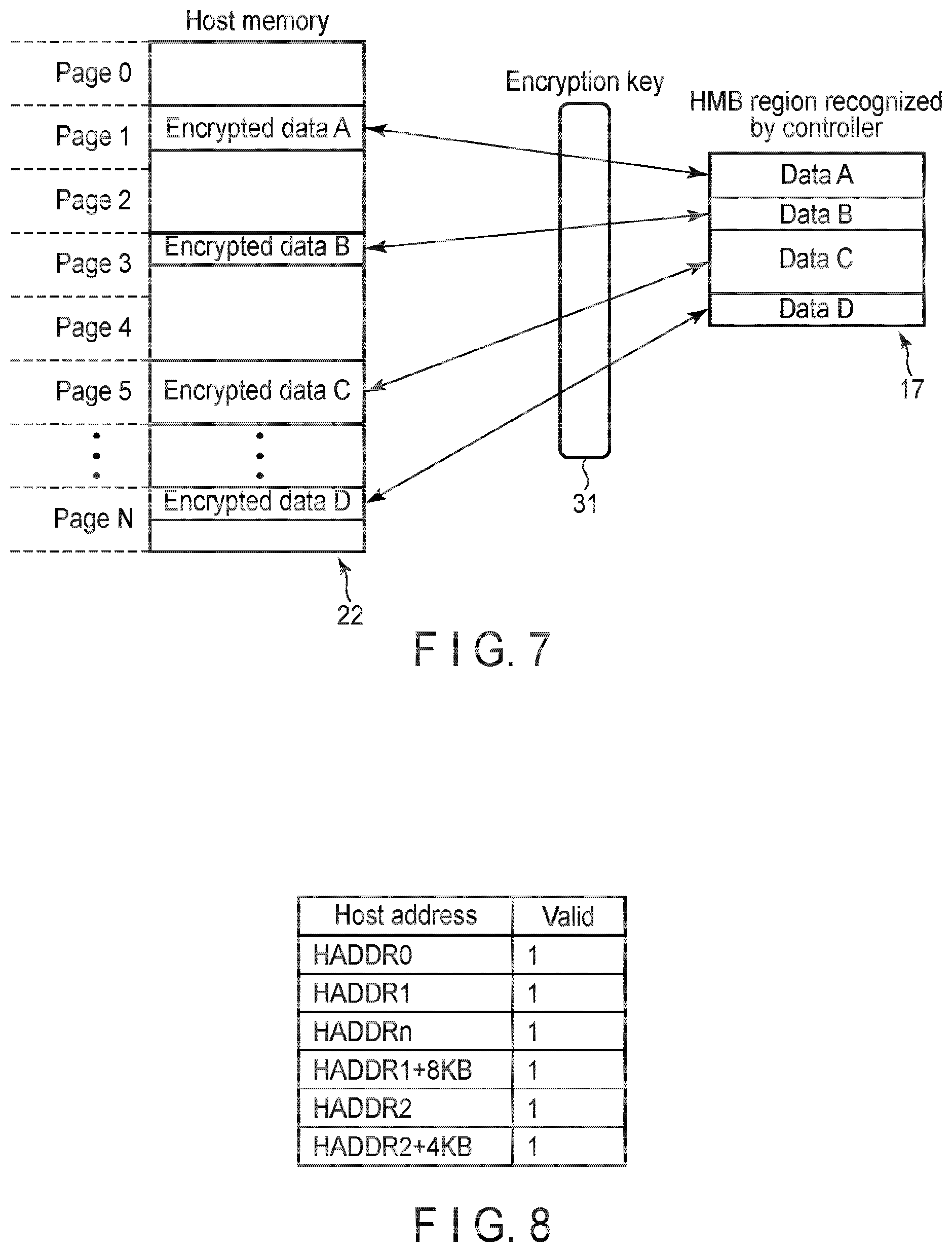 Patent US11847243 Figure 6 – Memory system