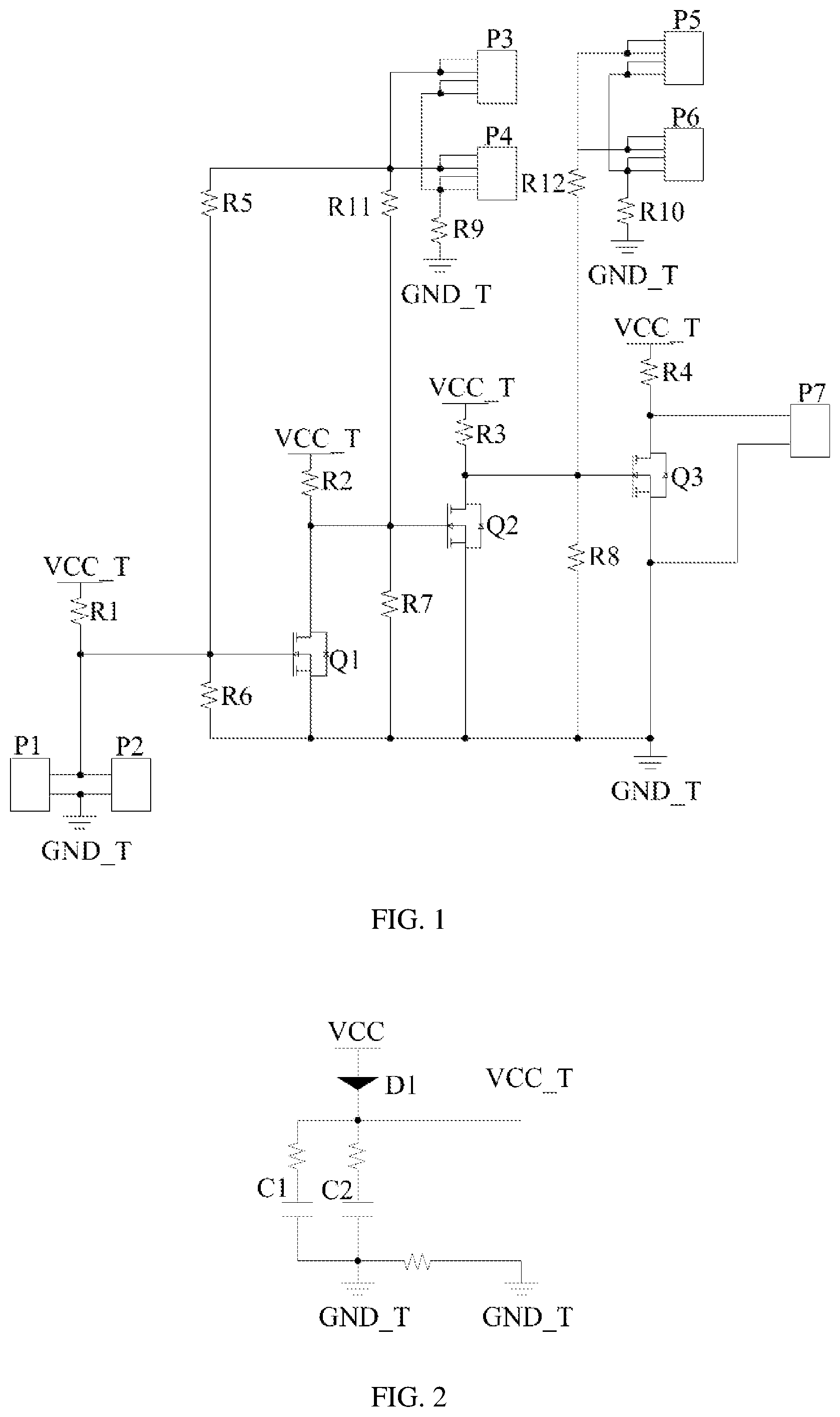 Patent US11847255 Figure 1 – Anti-tamper protection circuit