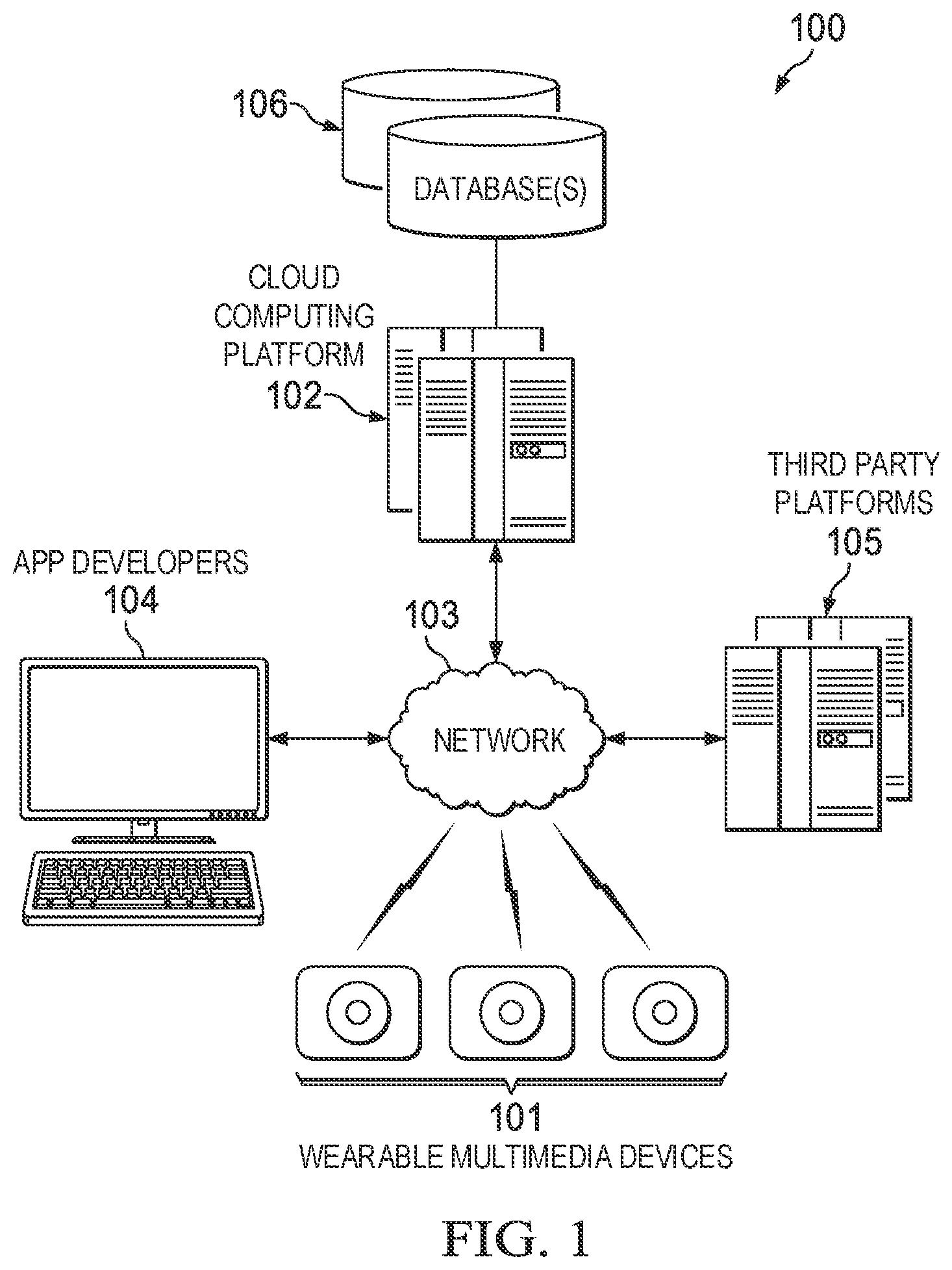Patent US11847256 Figure 1 – Presenting and aligning laser projected virtual interfaces