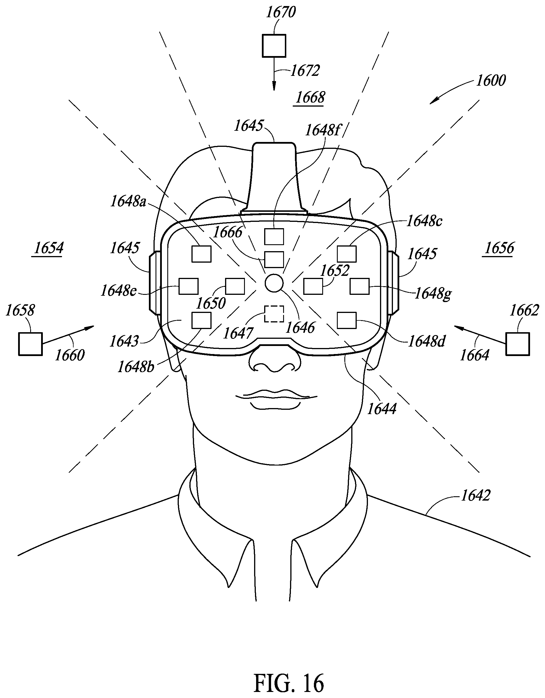 Patent US11847257 Figure 14 – Position tracking system for head-mounted display systems