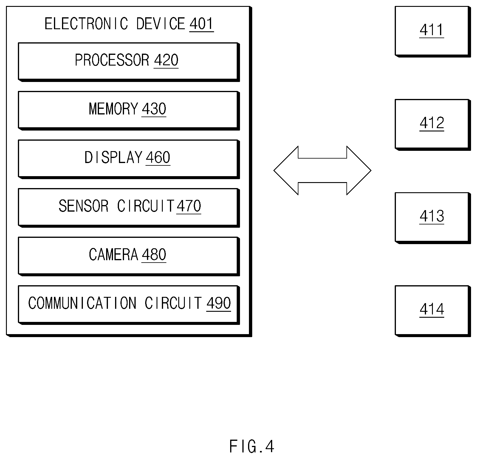 Patent US11847258 Figure 4 – Method for wireless connection in augmented reality environment and electronic device therefor