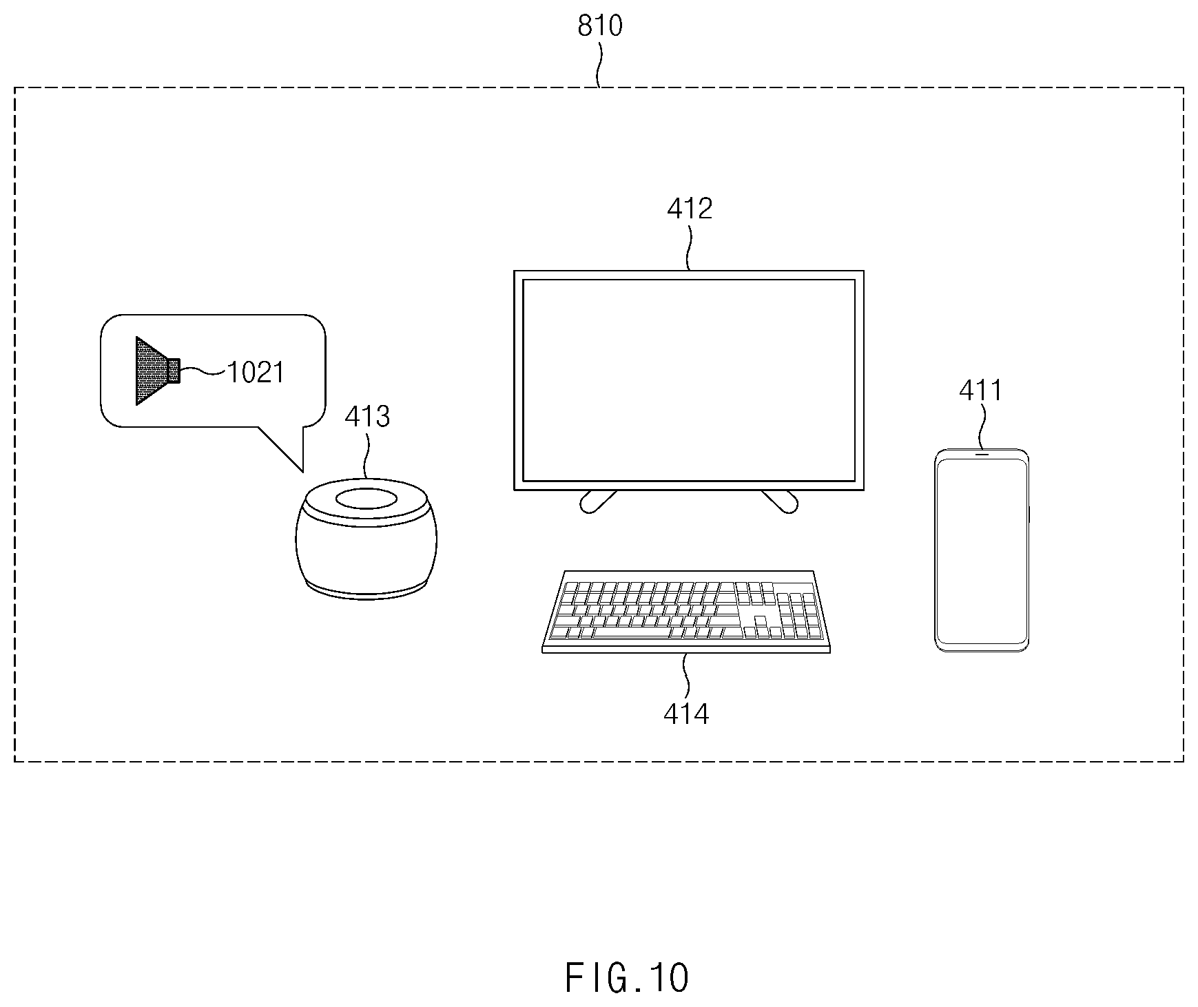 Patent US11847258 Figure 10 – Method for wireless connection in augmented reality environment and electronic device therefor