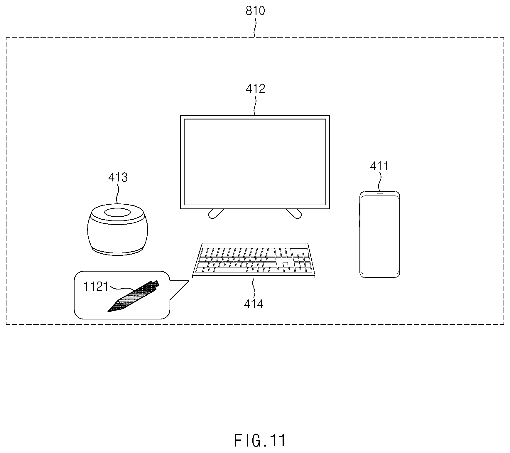 Patent US11847258 Figure 11 – Method for wireless connection in augmented reality environment and electronic device therefor