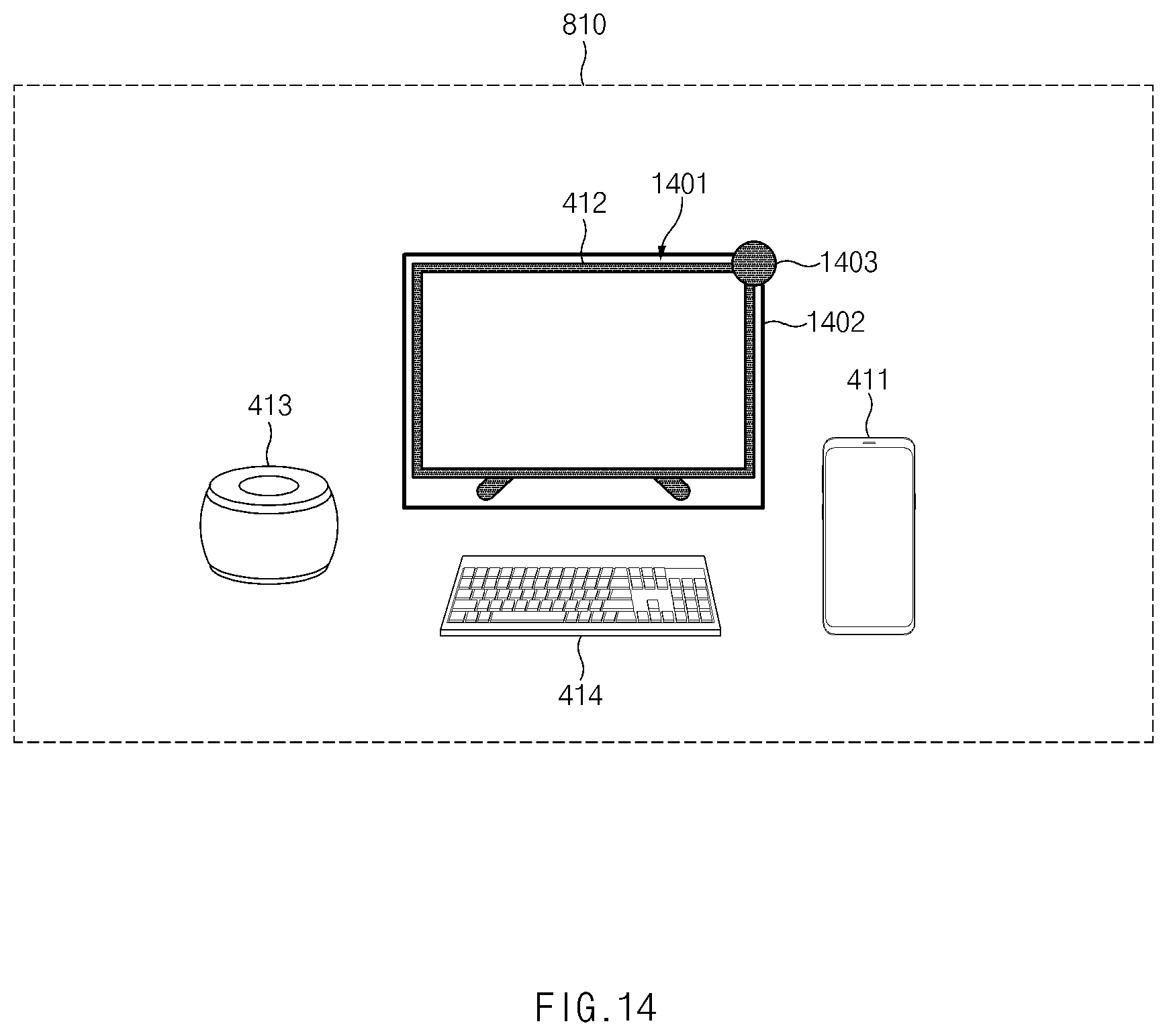 Patent US11847258 Figure 14 – Method for wireless connection in augmented reality environment and electronic device therefor