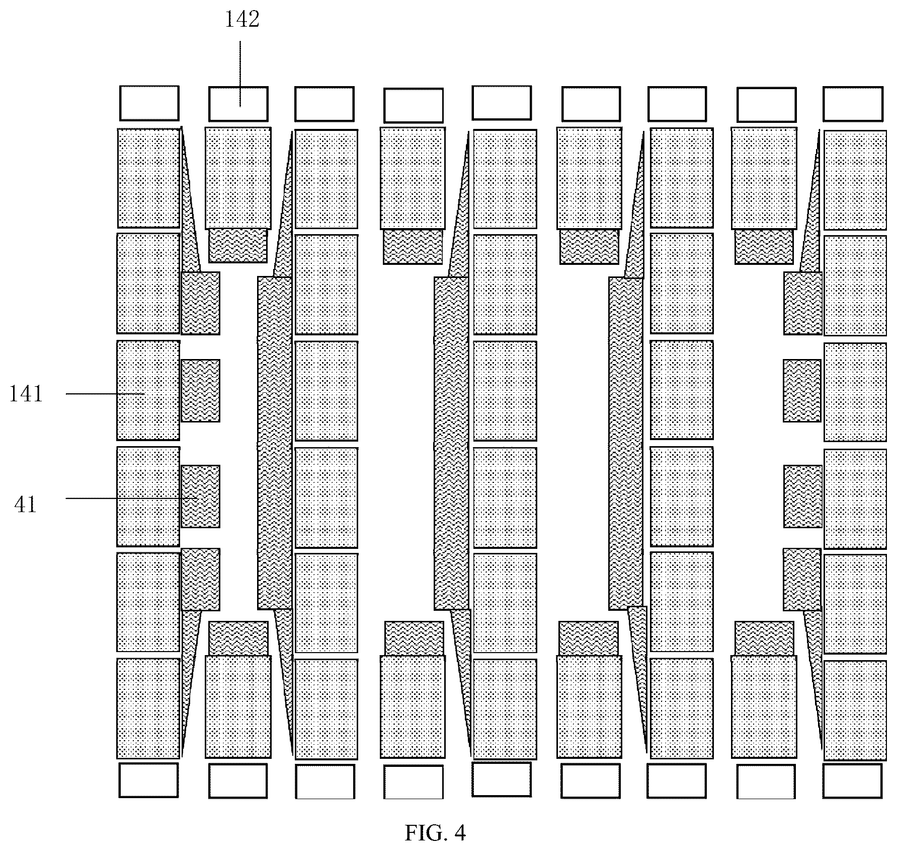 Patent US11847263 Figure 4 – Haptic feedback base plate, haptic feedback apparatus and haptic feedback method