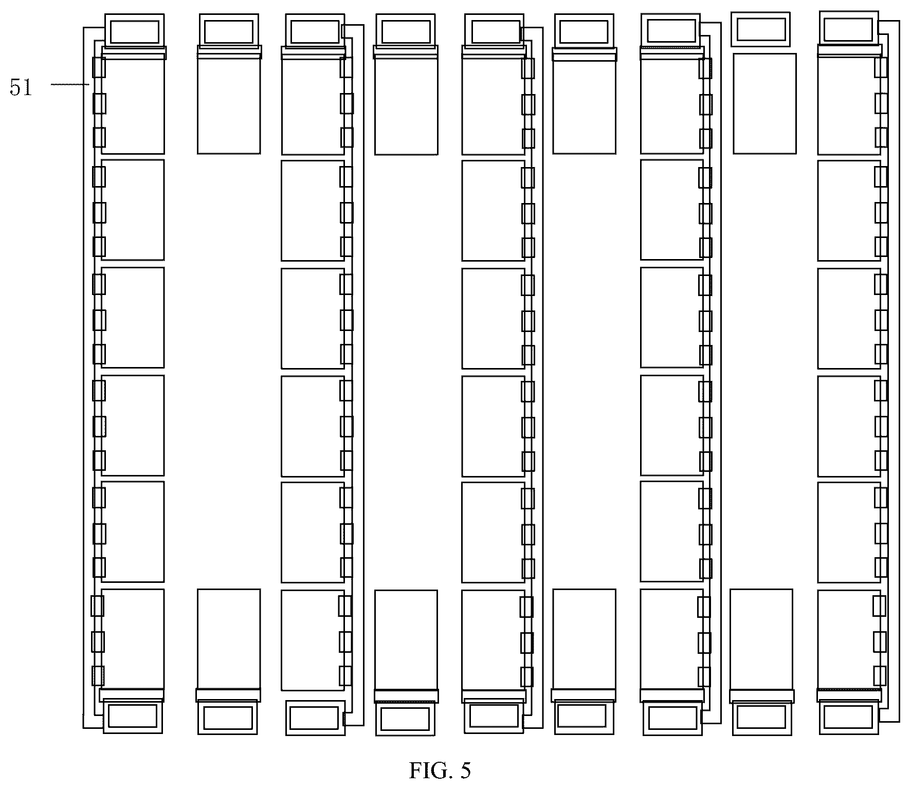 Patent US11847263 Figure 5 – Haptic feedback base plate, haptic feedback apparatus and haptic feedback method