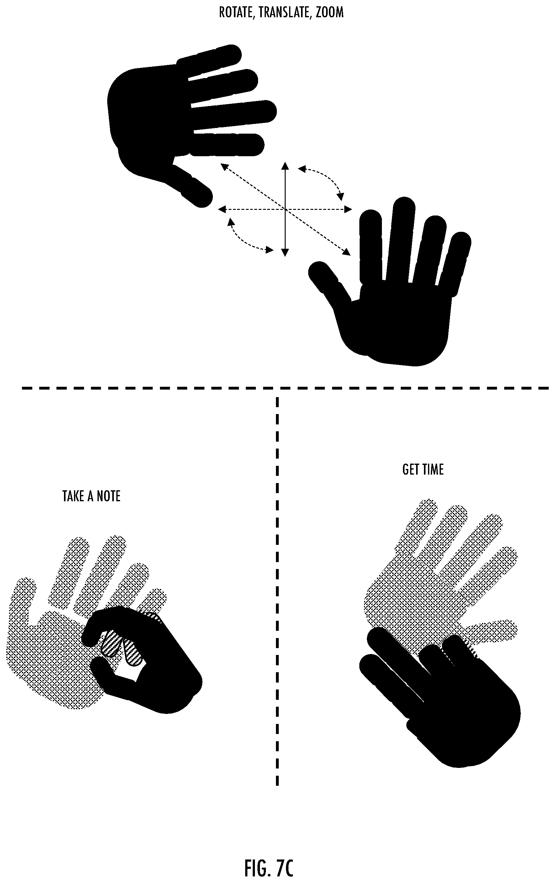 Patent US11847266 Figure 10 – Systems, apparatus, and methods for gesture-based augmented reality, extended reality
