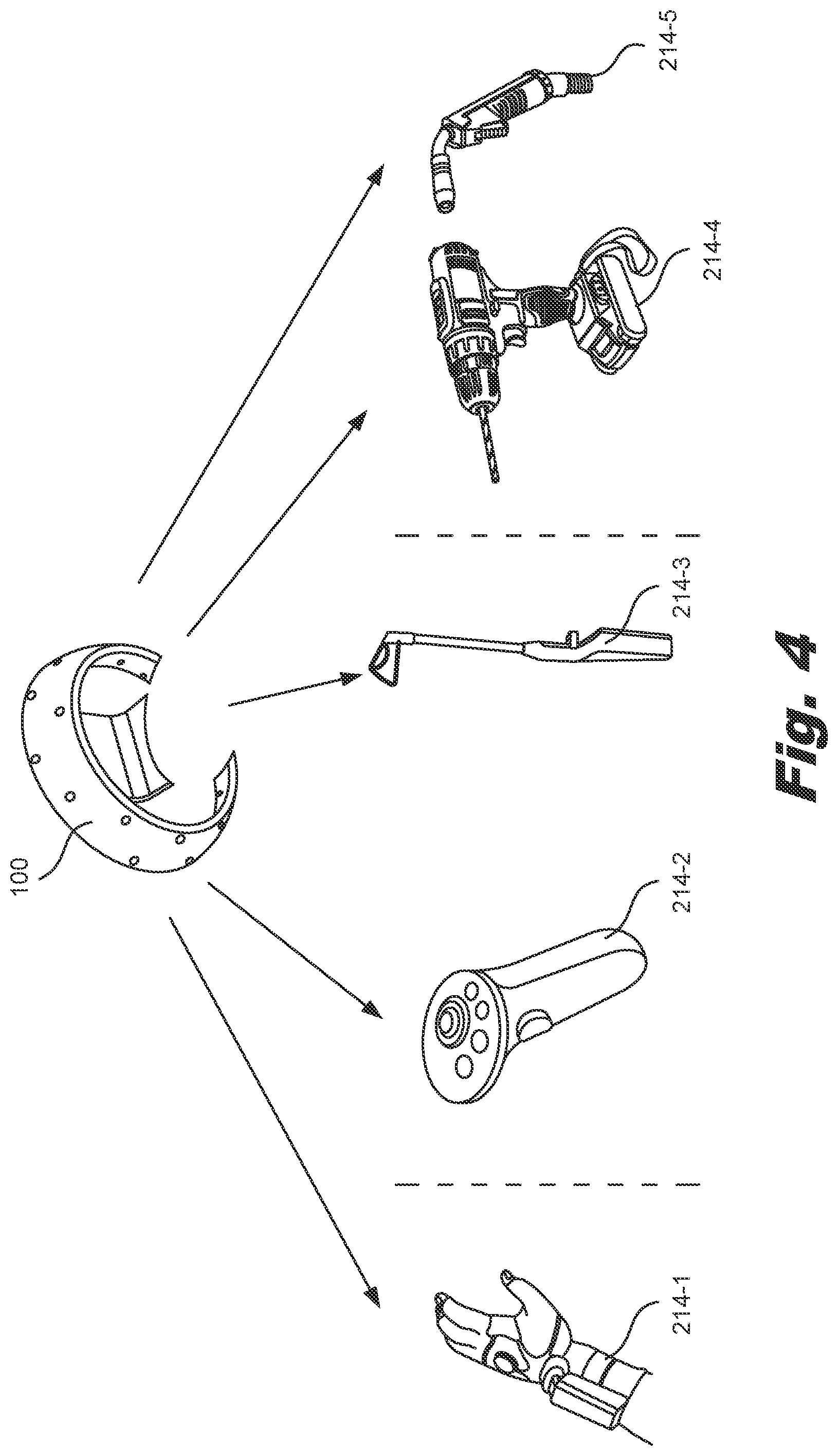 Patent US11847267 Figure 4 – Input device tracking systems