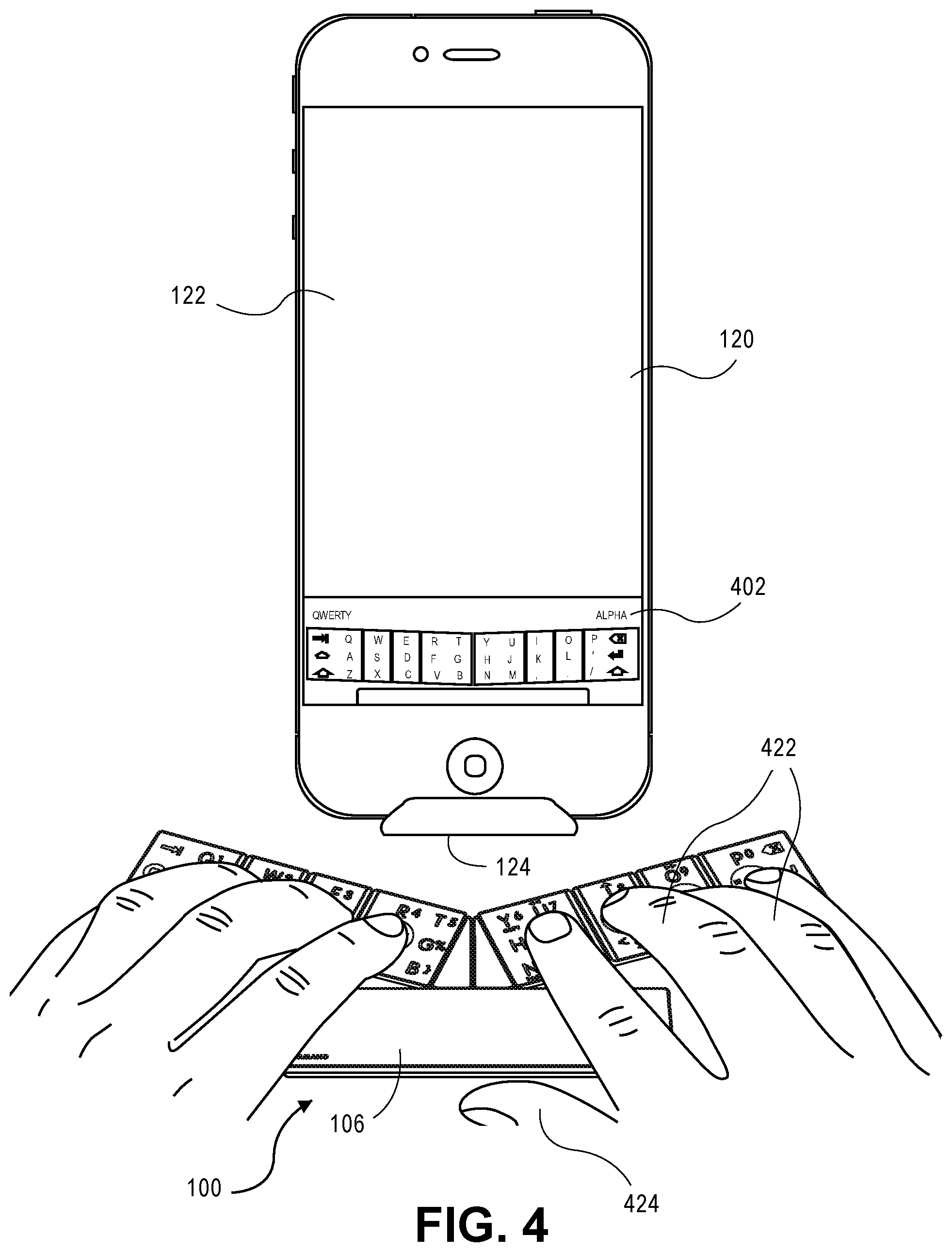 Patent US11847268 Figure 6 – Reprogramable multi-host, multi-character set keyboard
