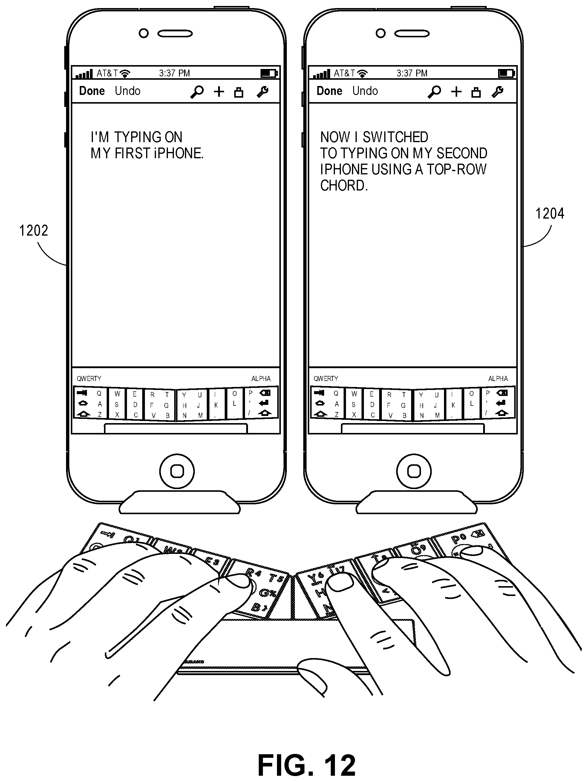Patent US11847268 Figure 15 – Reprogramable multi-host, multi-character set keyboard