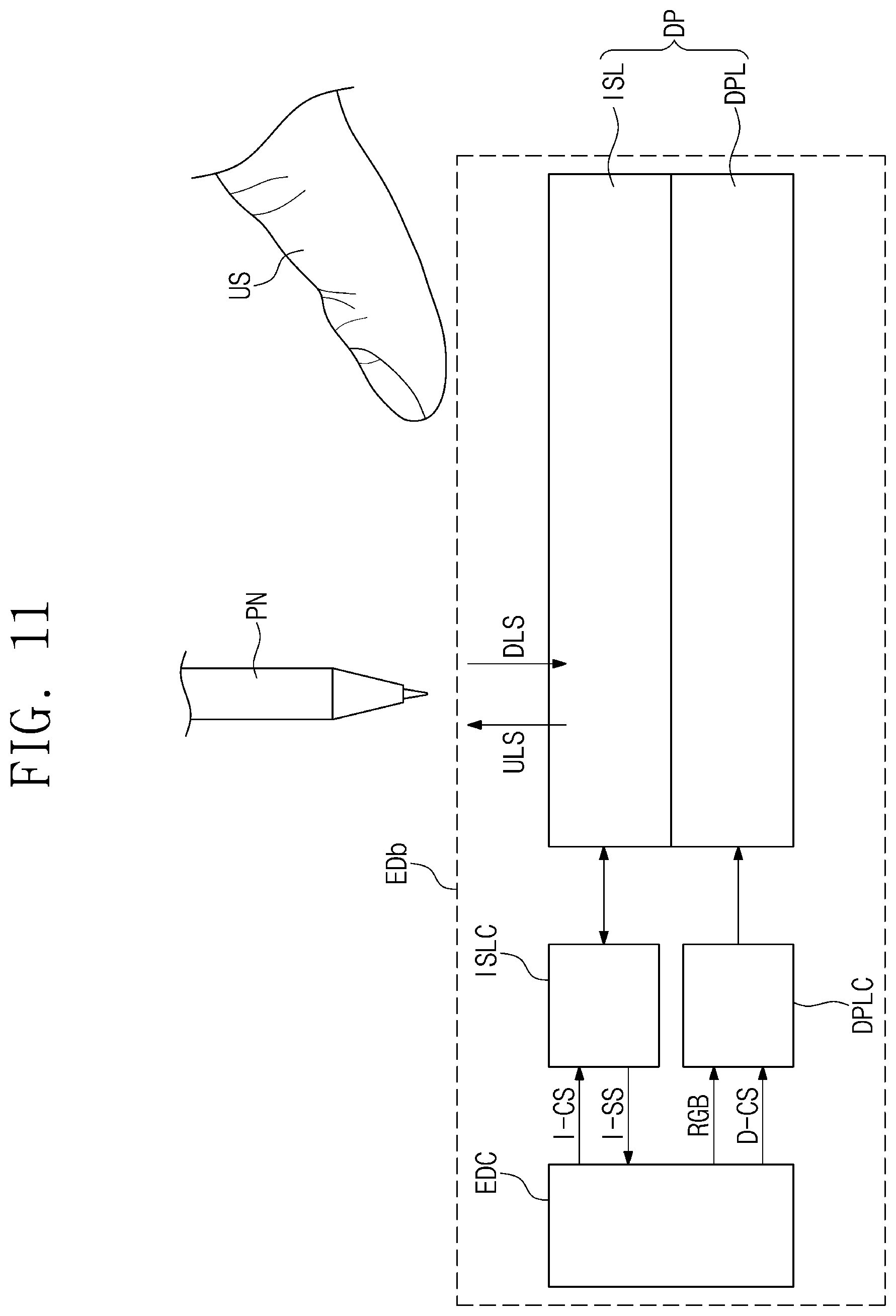 Patent US11847271 Figure 16 – Input device including resonance circuit and interface device including the same