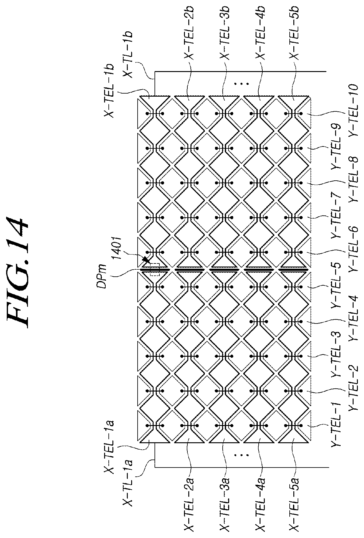 Patent US11847272 Figure 14 – Touch display device
