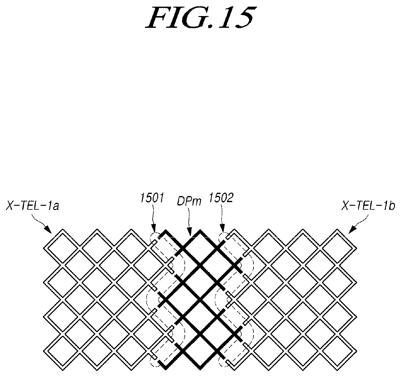 Patent US11847272 Figure 15 – Touch display device