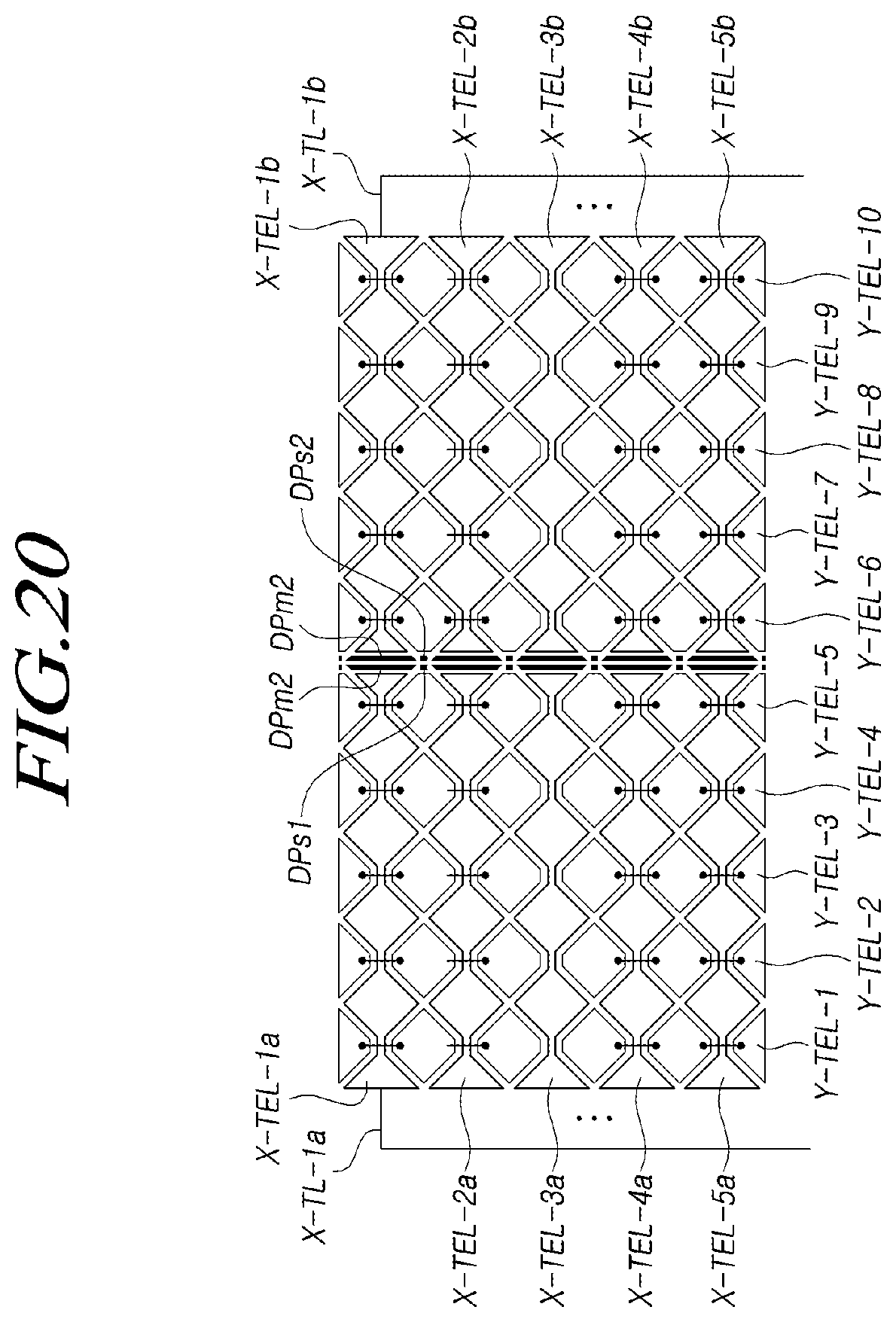 Patent US11847272 Figure 20 – Touch display device