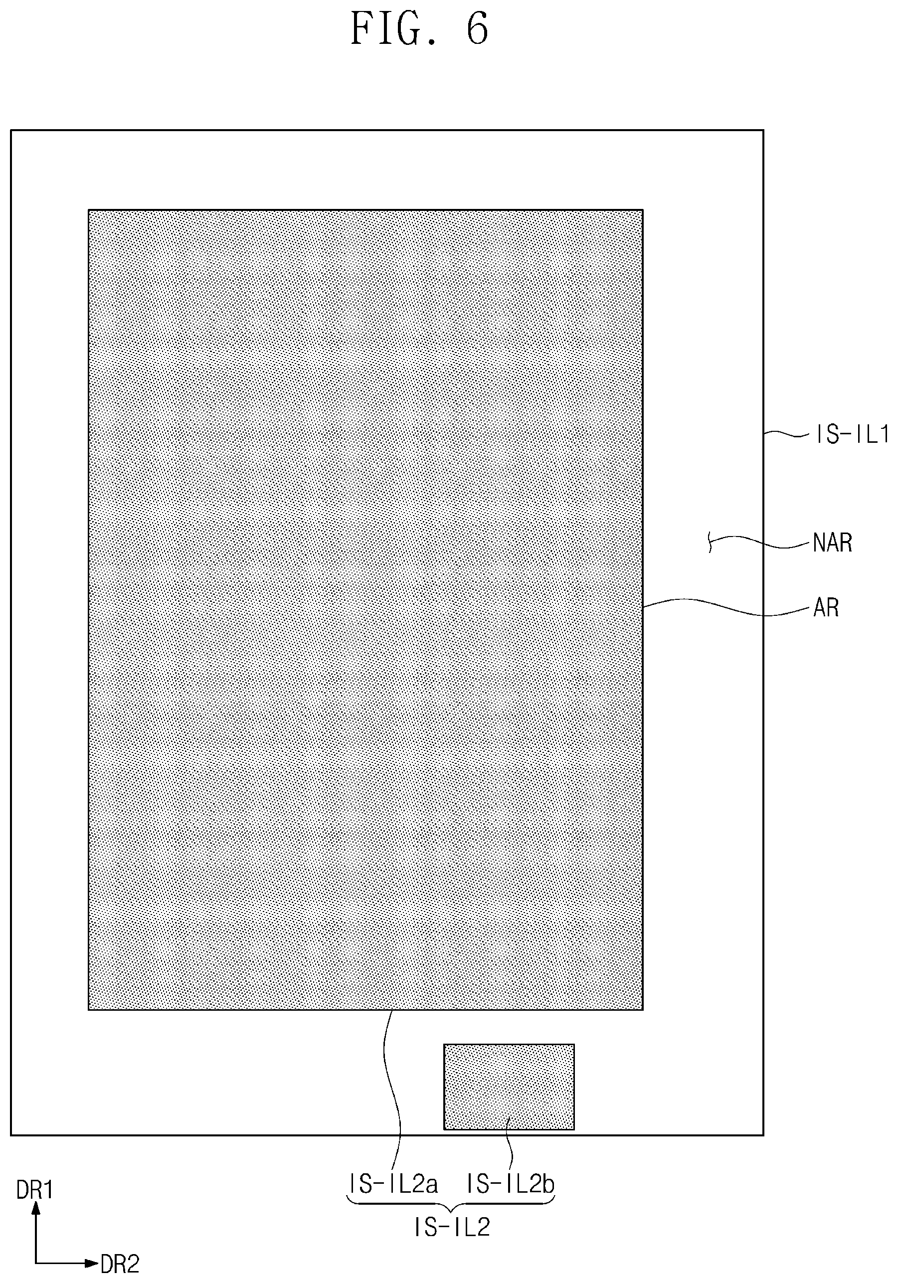 Patent US11847273 Figure 6 – Electronic panel and display device including the same