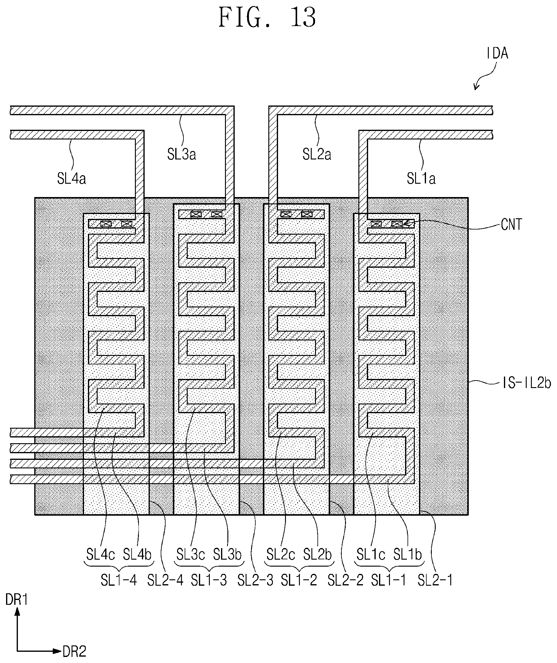 Patent US11847273 Figure 13 – Electronic panel and display device including the same