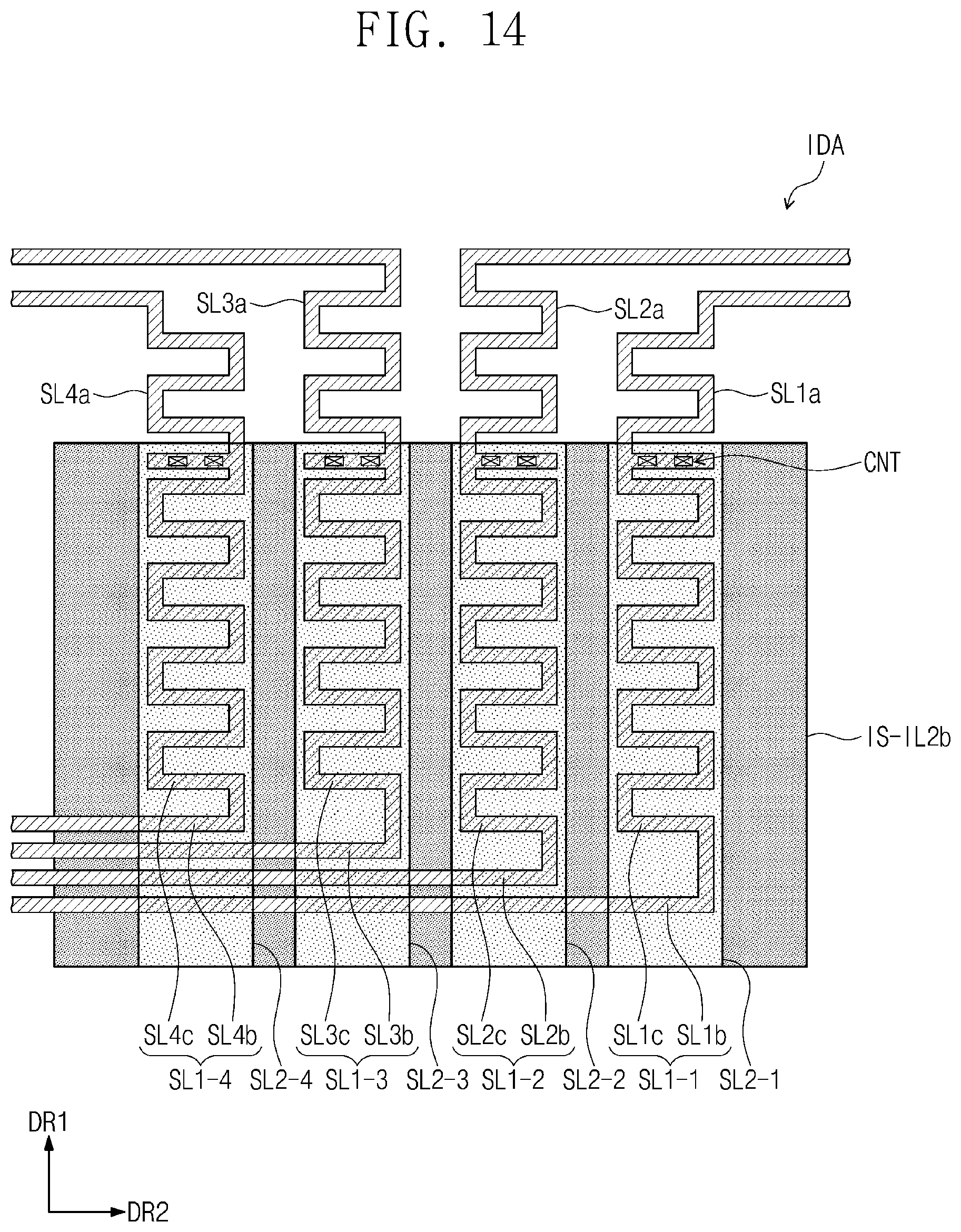 Patent US11847273 Figure 14 – Electronic panel and display device including the same