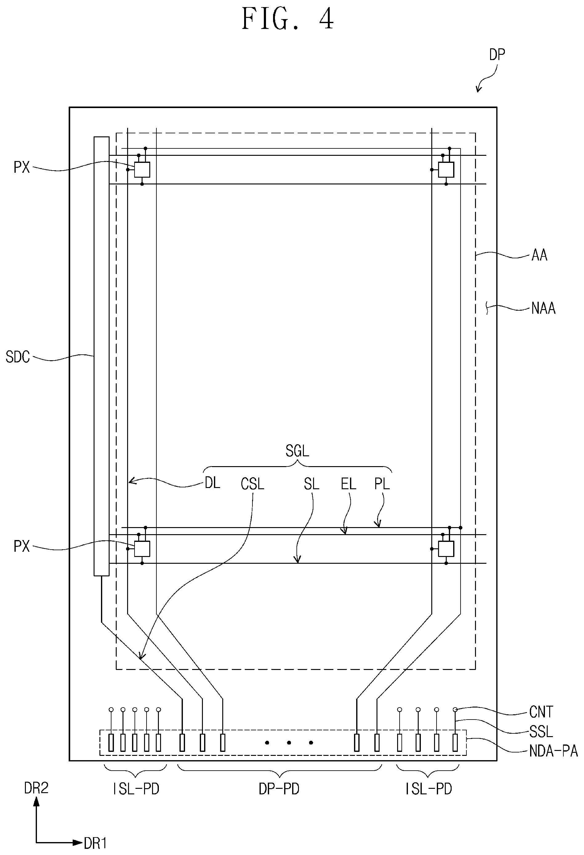 Patent US11847275 Figure 3 – Display device