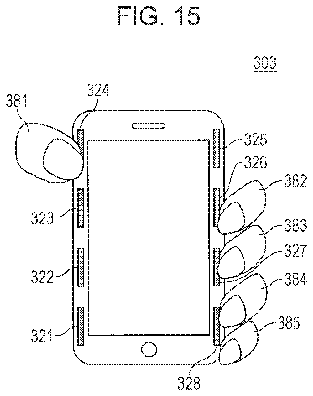 Patent US11847281 Figure 14 – Electrostatic-capacitance detection sensor