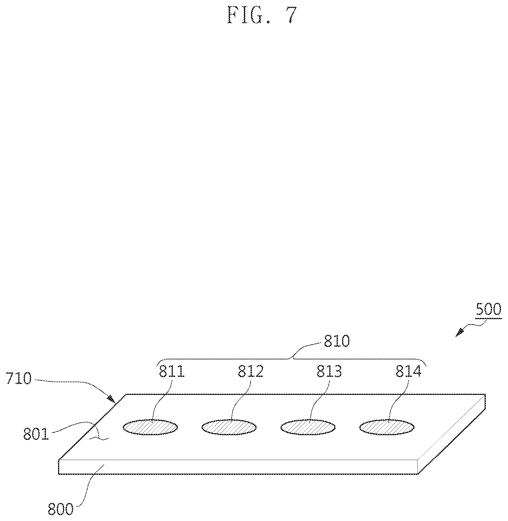 Patent US11847282 Figure 7 – Electronic device comprising pen input device and configured to reduce deterioration in antenna due to pen input device