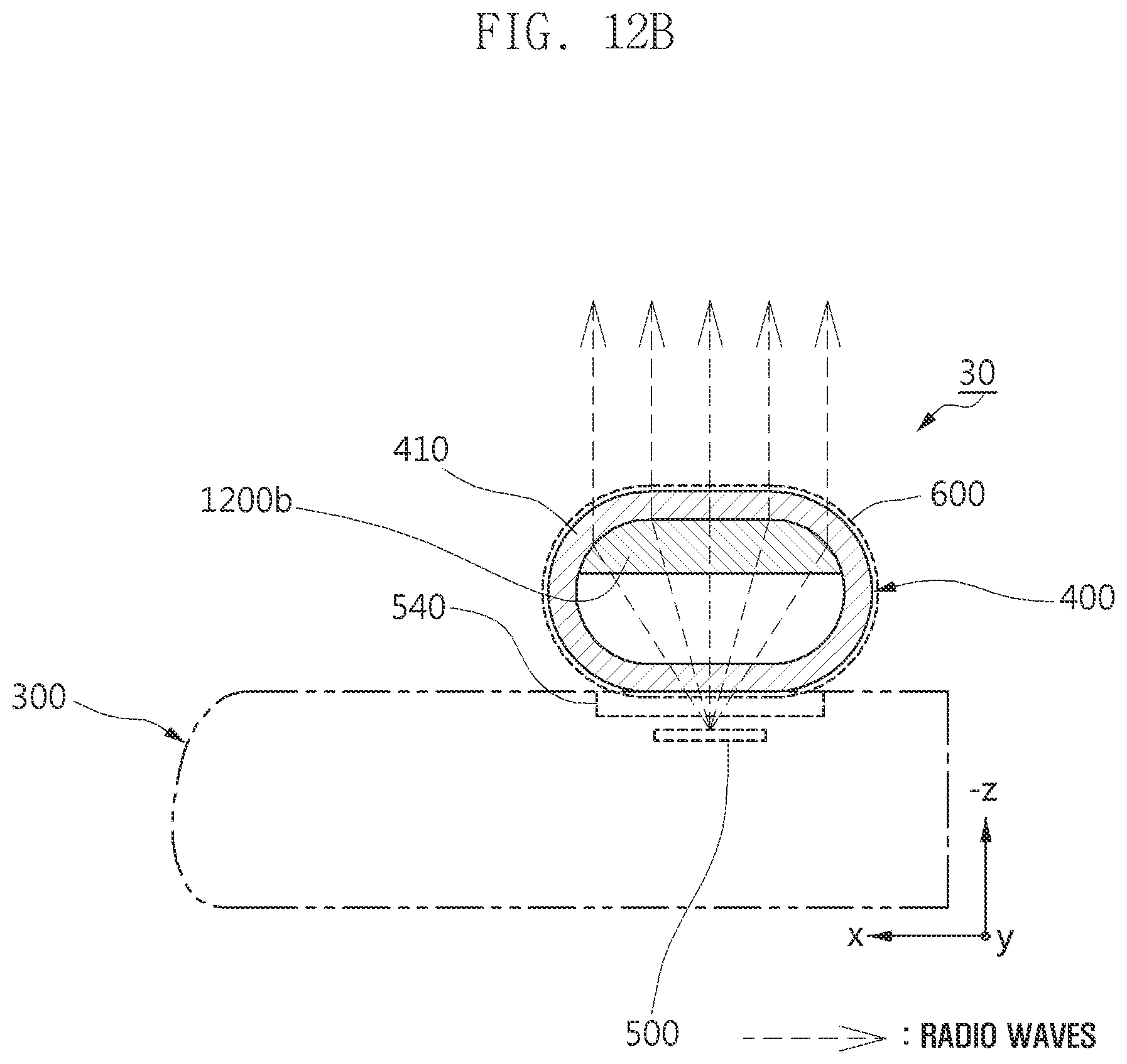 Patent US11847282 Figure 15 – Electronic device comprising pen input device and configured to reduce deterioration in antenna due to pen input device
