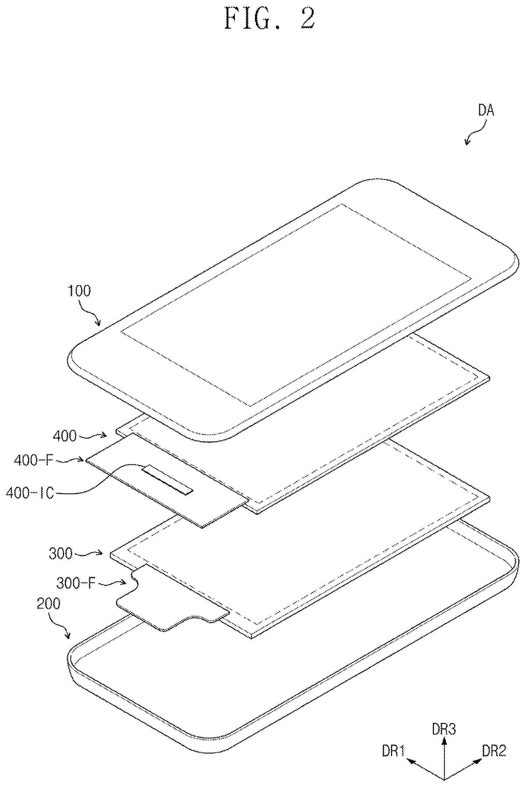 Patent US11847283 Figure 2 – Display apparatus