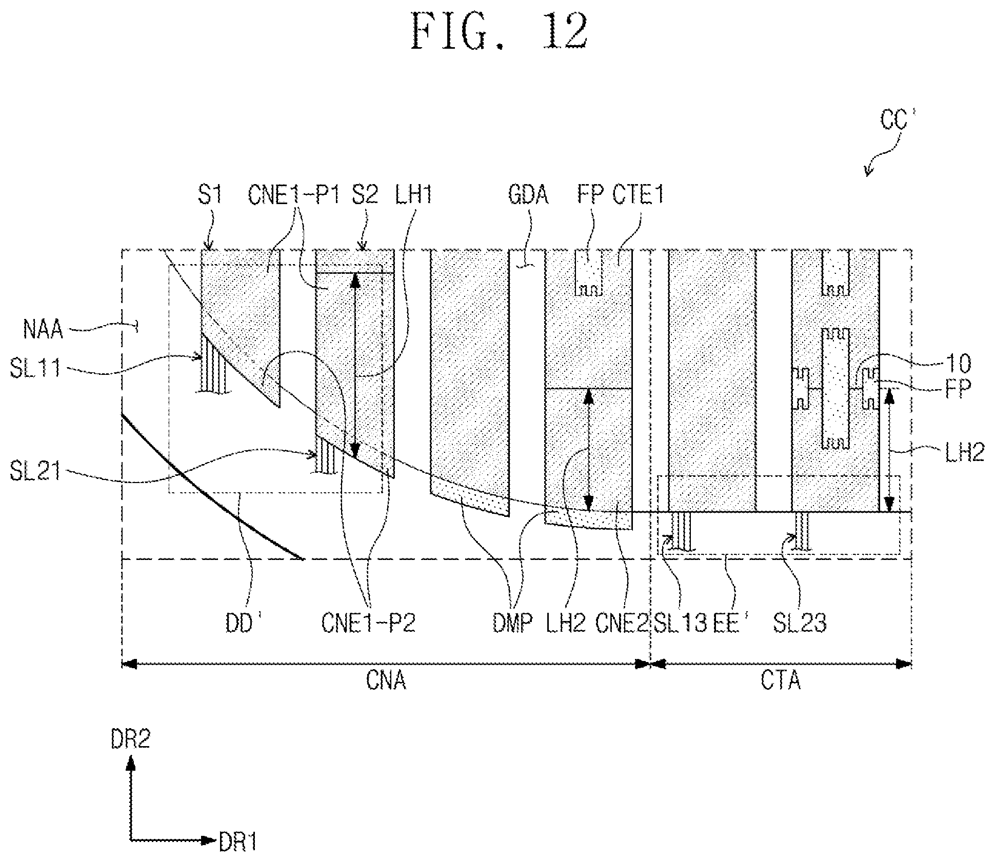 Patent US11847283 Figure 12 – Display apparatus