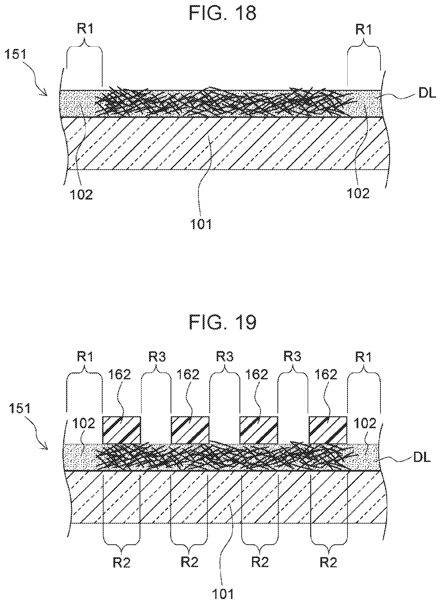 Patent US11847284 Figure 13 – Transparent electrode member, multilayer transparent electrode member, and capacitive sensor