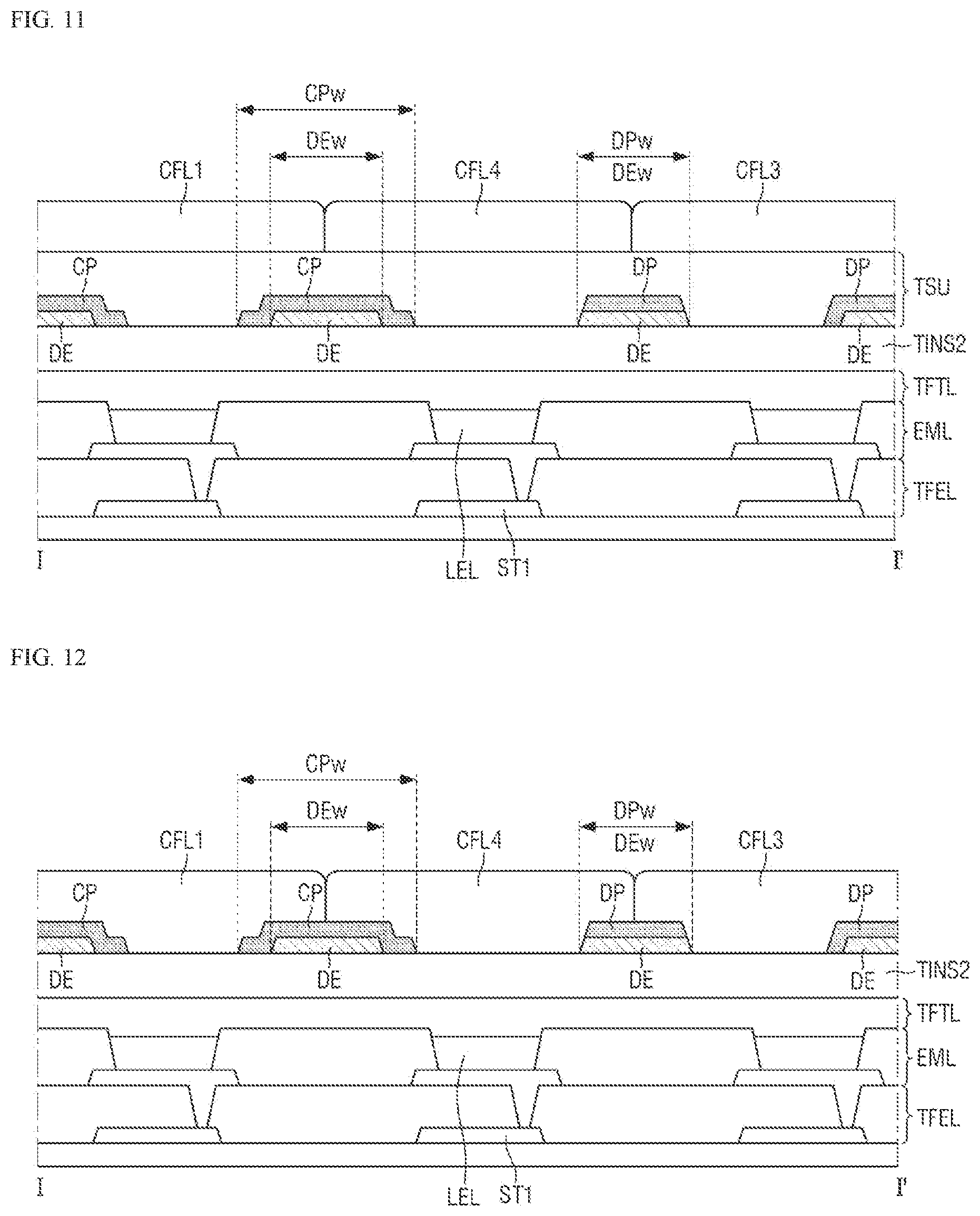 Patent US11847285 Figure 11 – Display device and position input system including the same