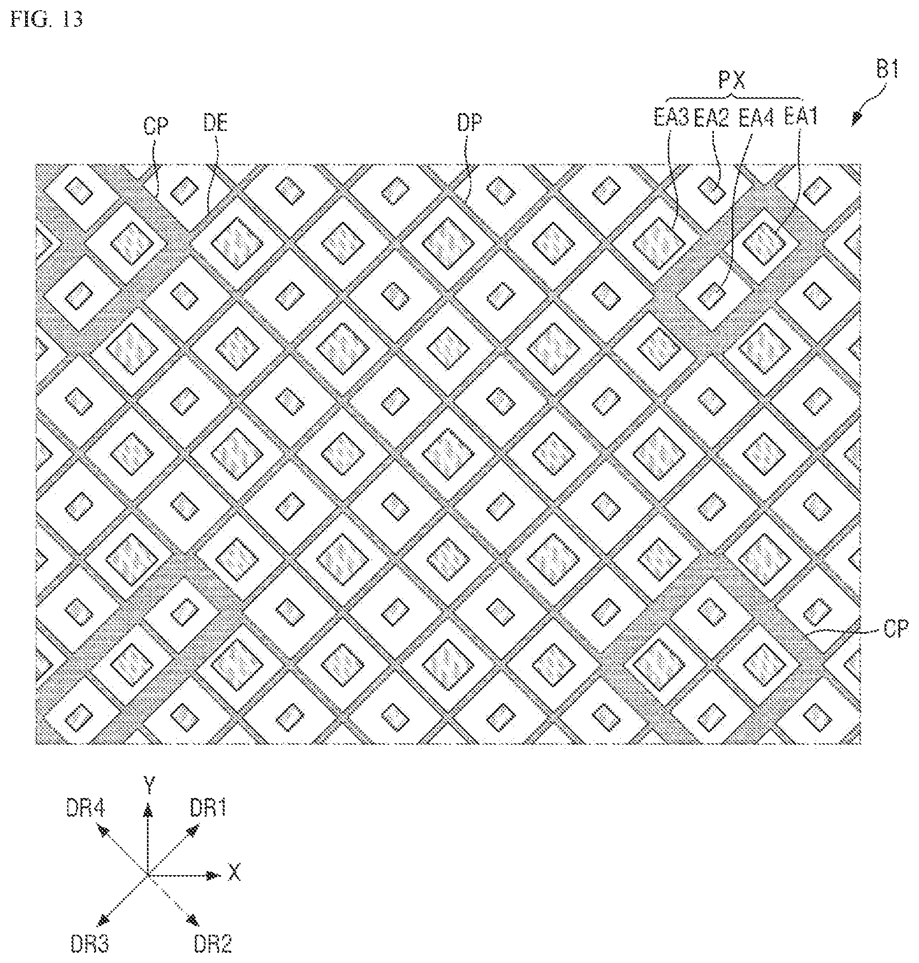 Patent US11847285 Figure 12 – Display device and position input system including the same