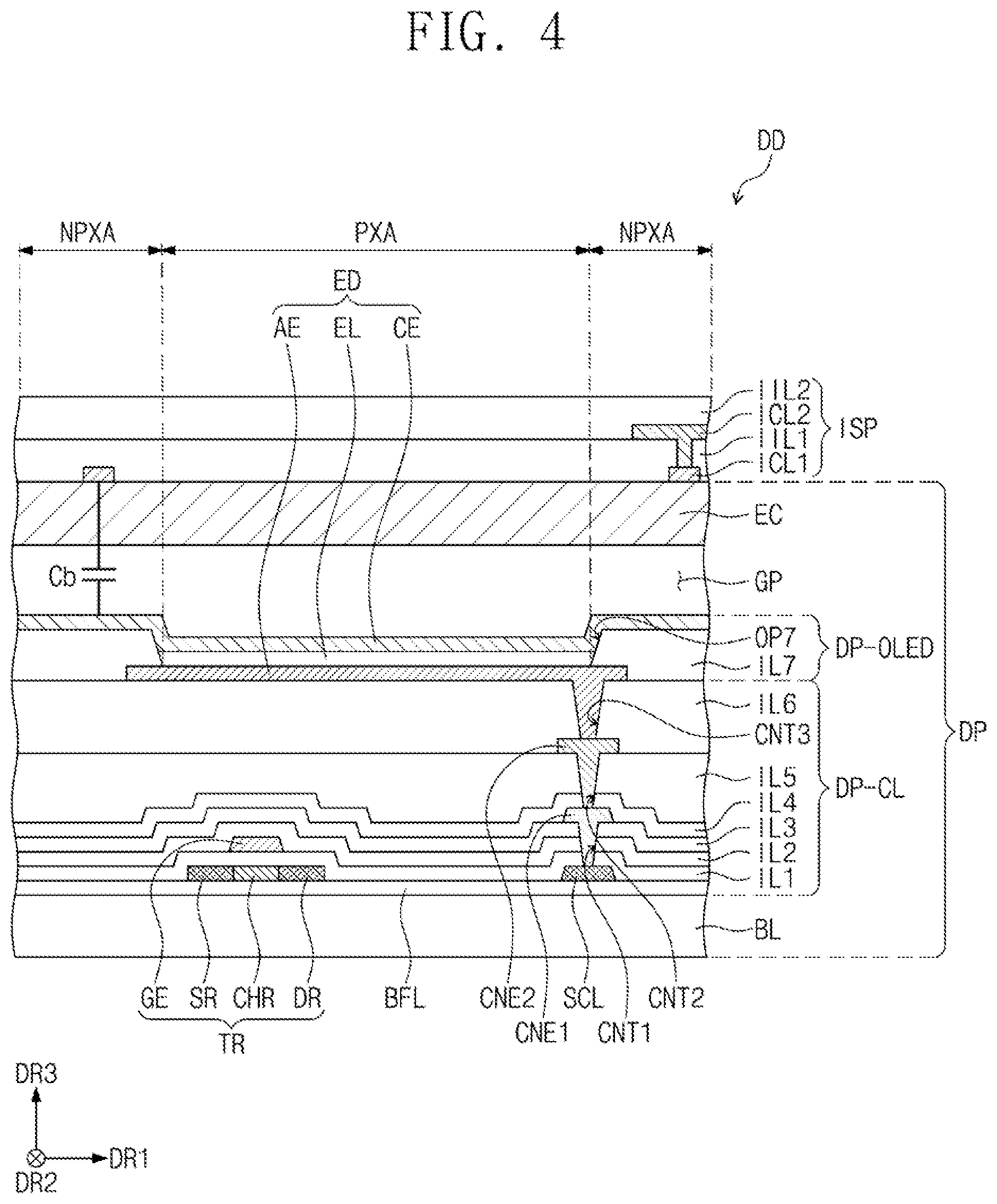 Patent US11847286 Figure 6 – Display device