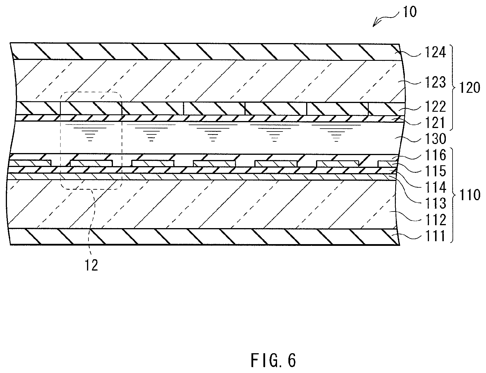 Patent US11847287 Figure 5 – Touch panel, display panel, and display unit