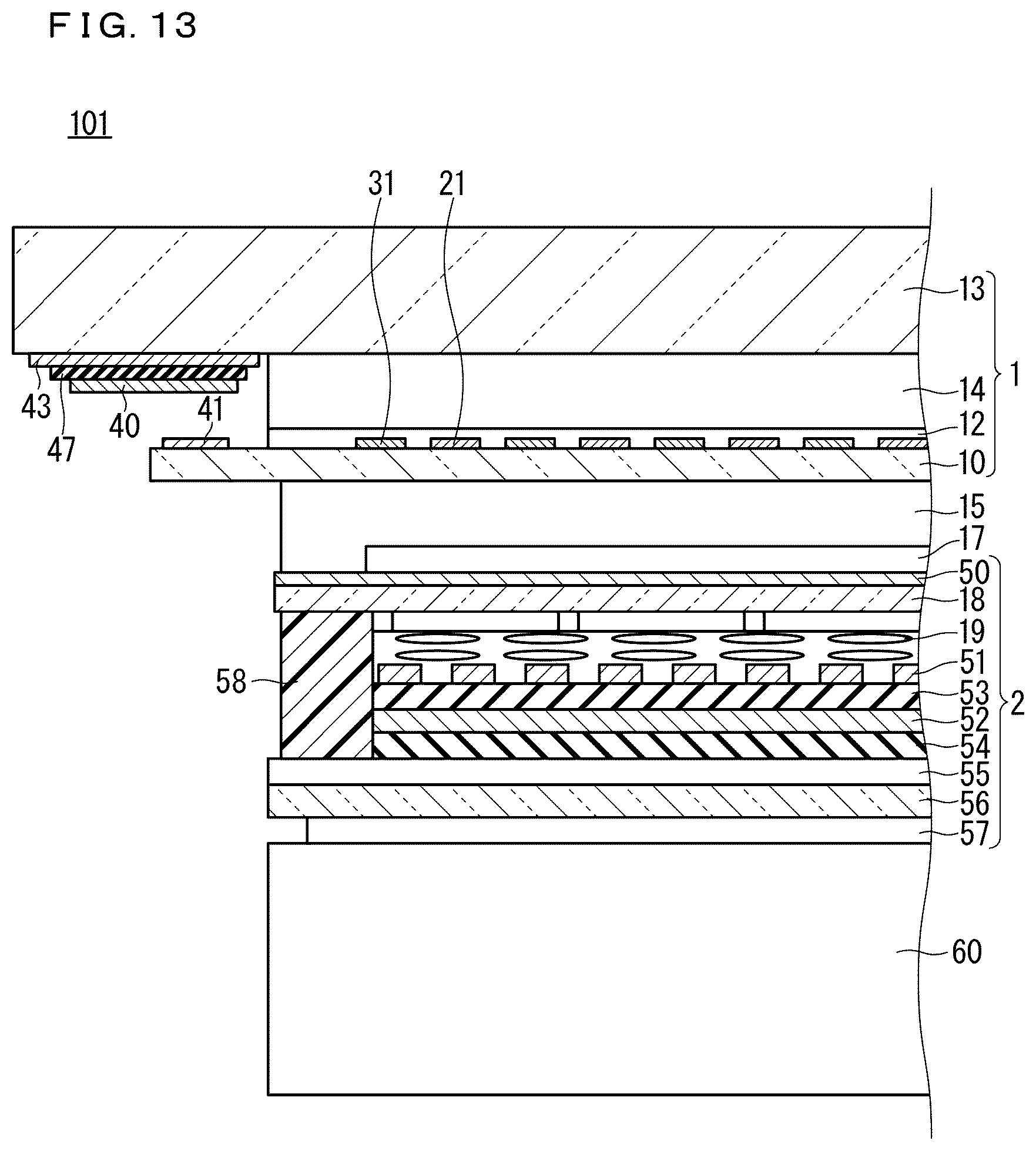Patent US11847288 Figure 11 – Touch panel and display apparatus including touch panel