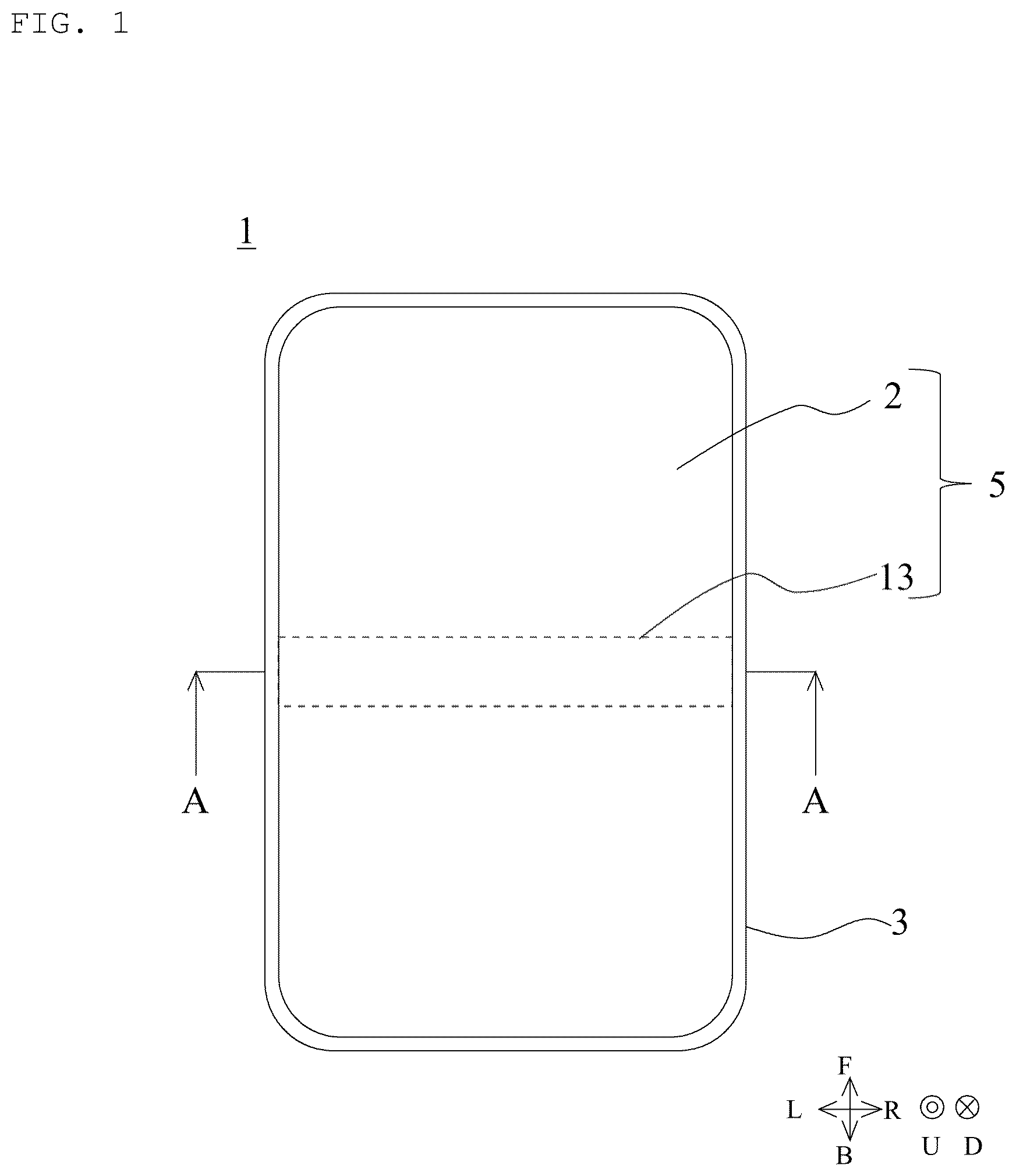 Patent US11847289 Figure 1 – Pressing force detection device