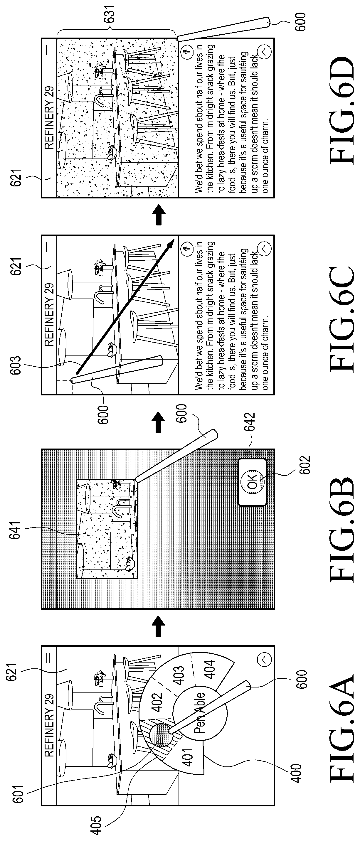 Patent US11847292 Figure 6 – Method of processing content and electronic device thereof