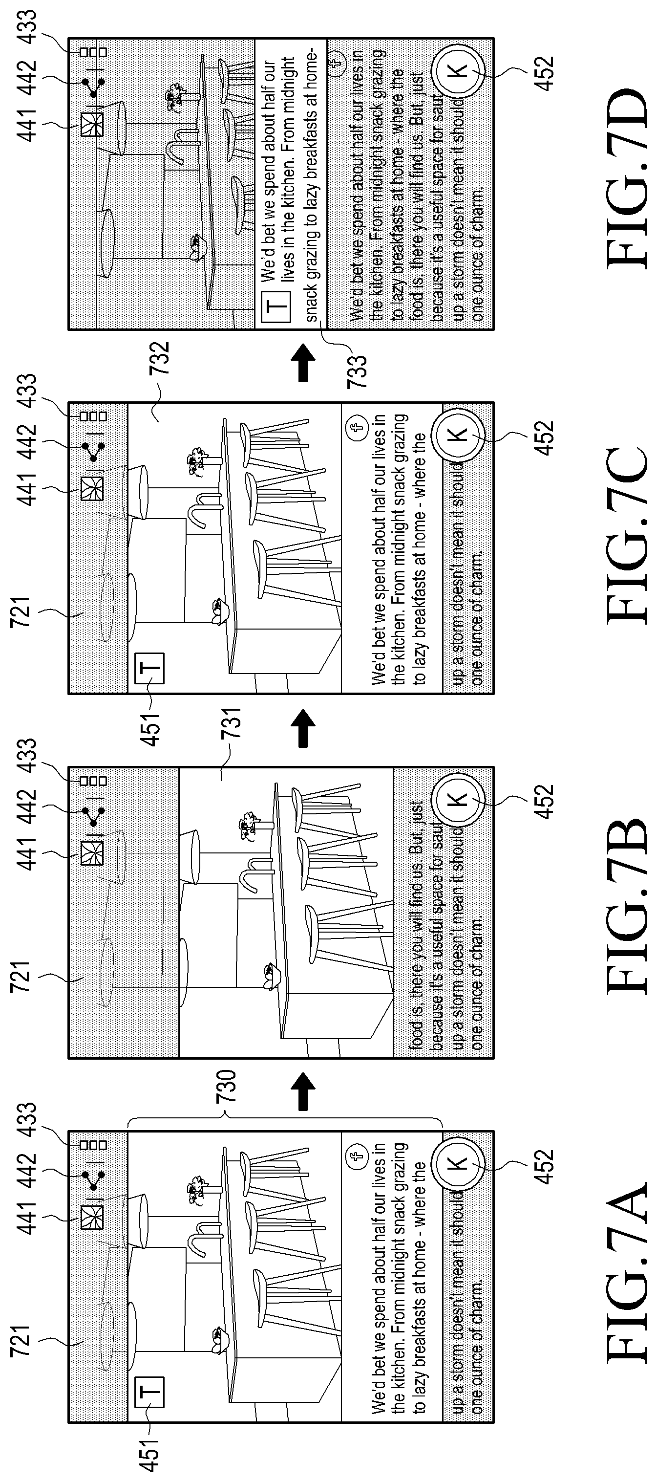 Patent US11847292 Figure 7 – Method of processing content and electronic device thereof