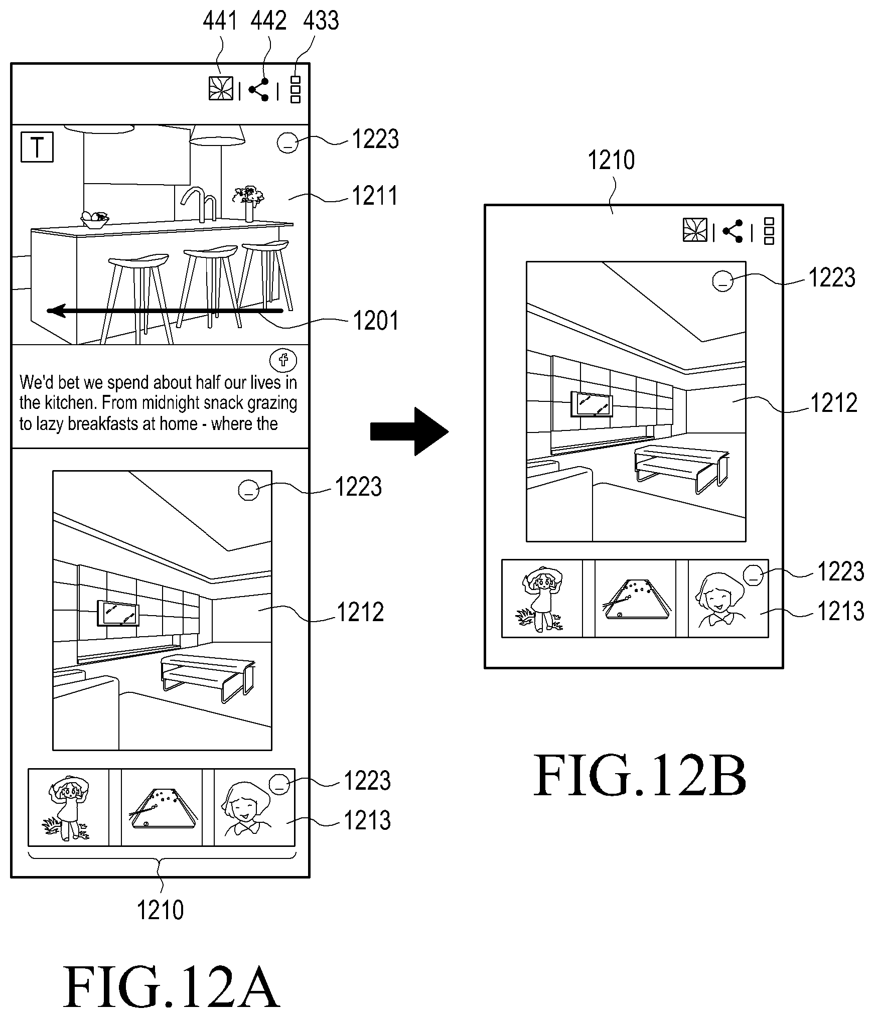 Patent US11847292 Figure 13 – Method of processing content and electronic device thereof
